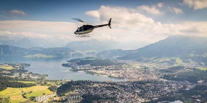 Helikopterflug & Übernachtung in Luzern