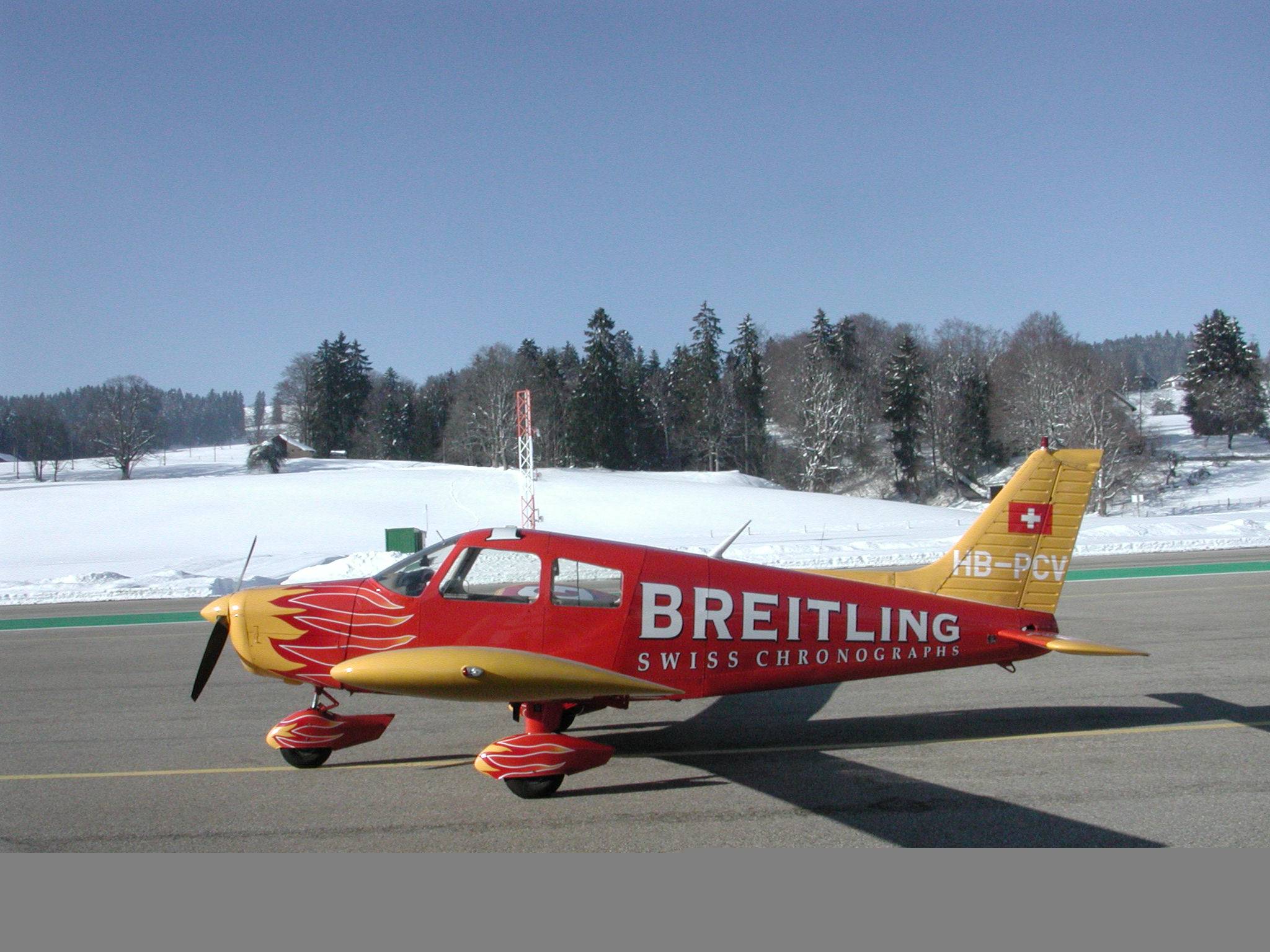 Unvergesslicher Piper Flug