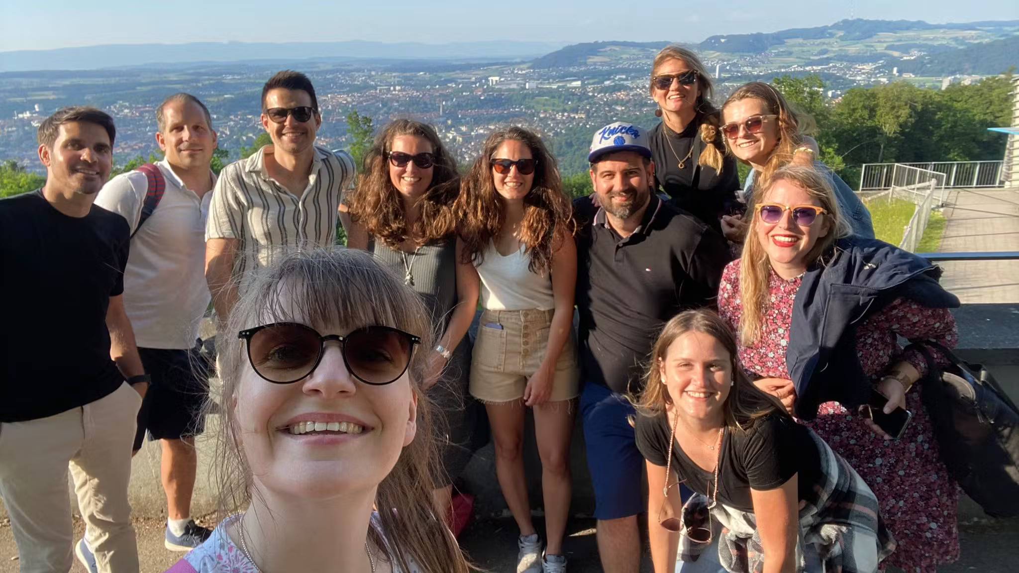 Selfie de toute l'équipe weekend4two