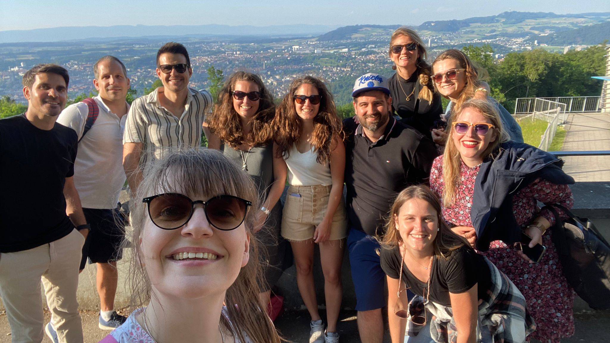 Selfie vom ganzen weekend4two Team