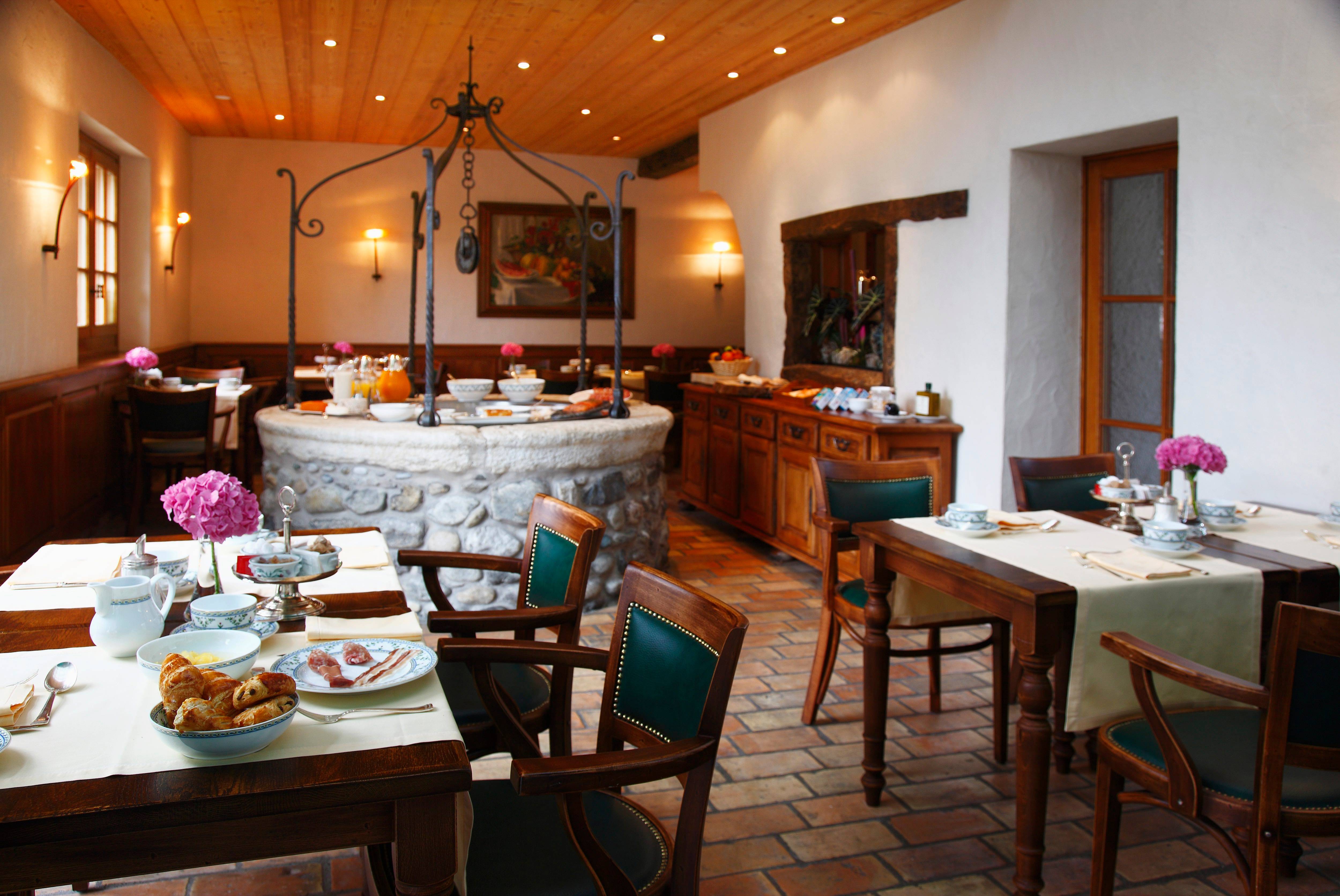 Cuisine exquise au coeur de la batisse