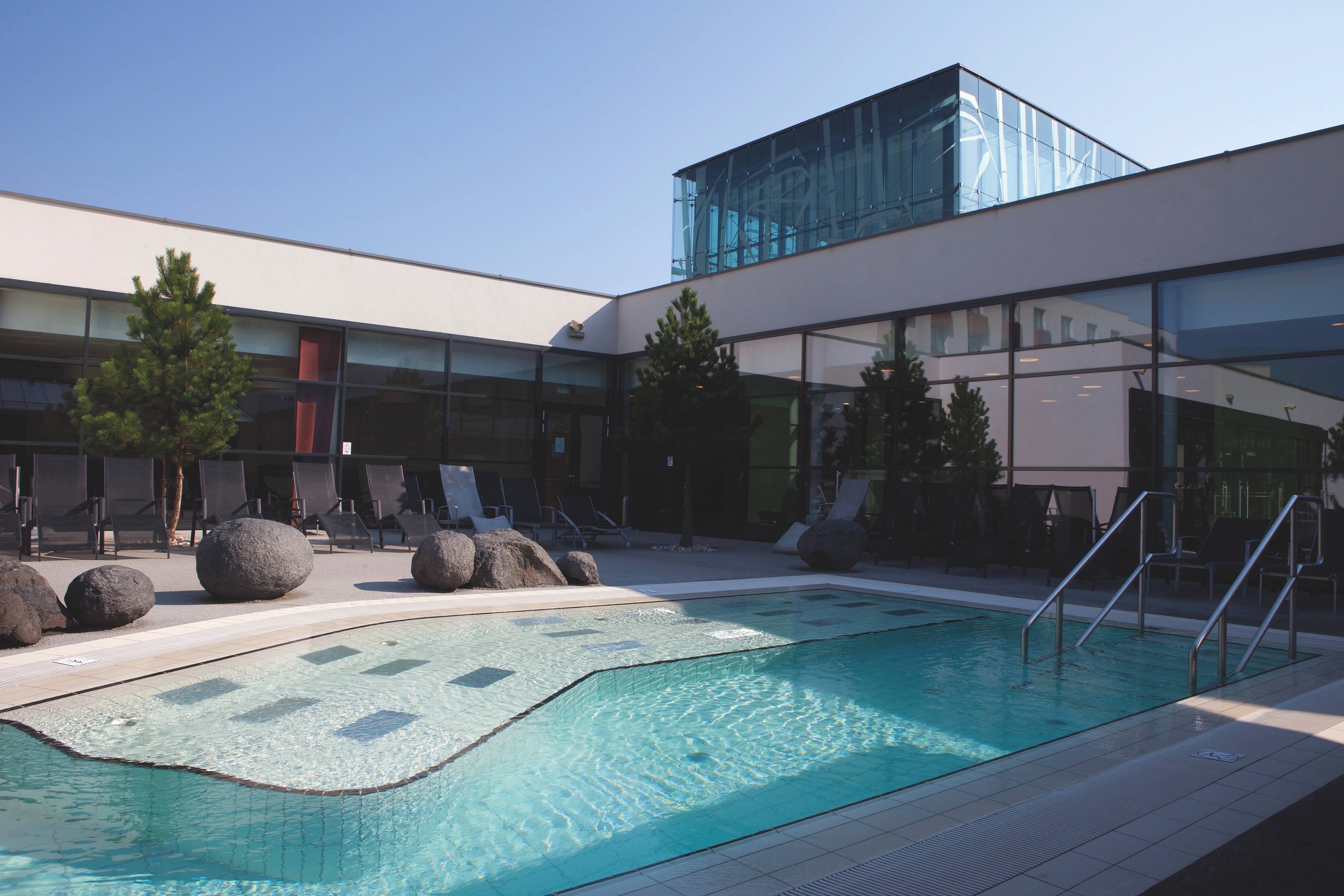 Spa de l'hôtel, bain thermal et sauna