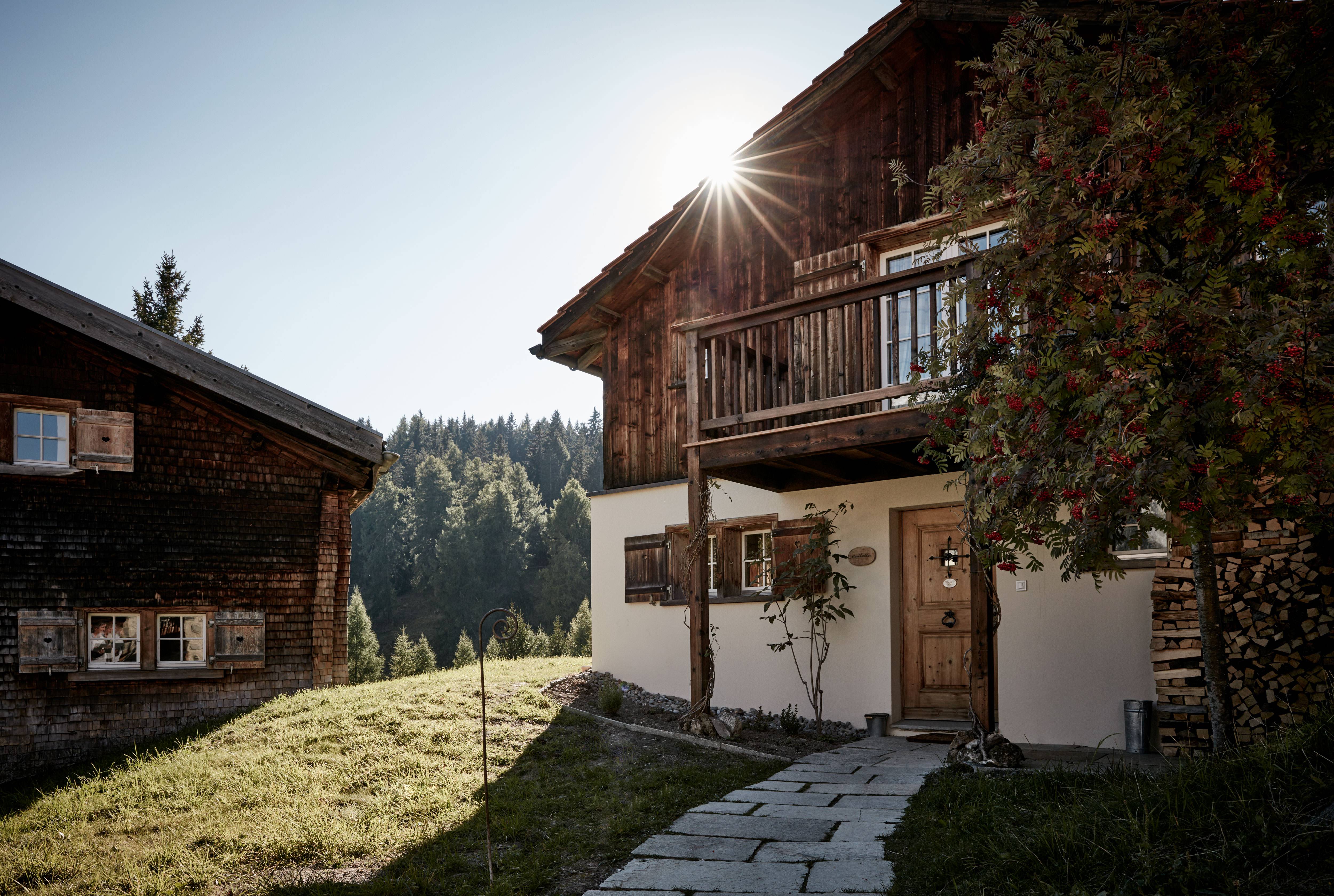 Pfingsten im romantischen Maiensässhotel