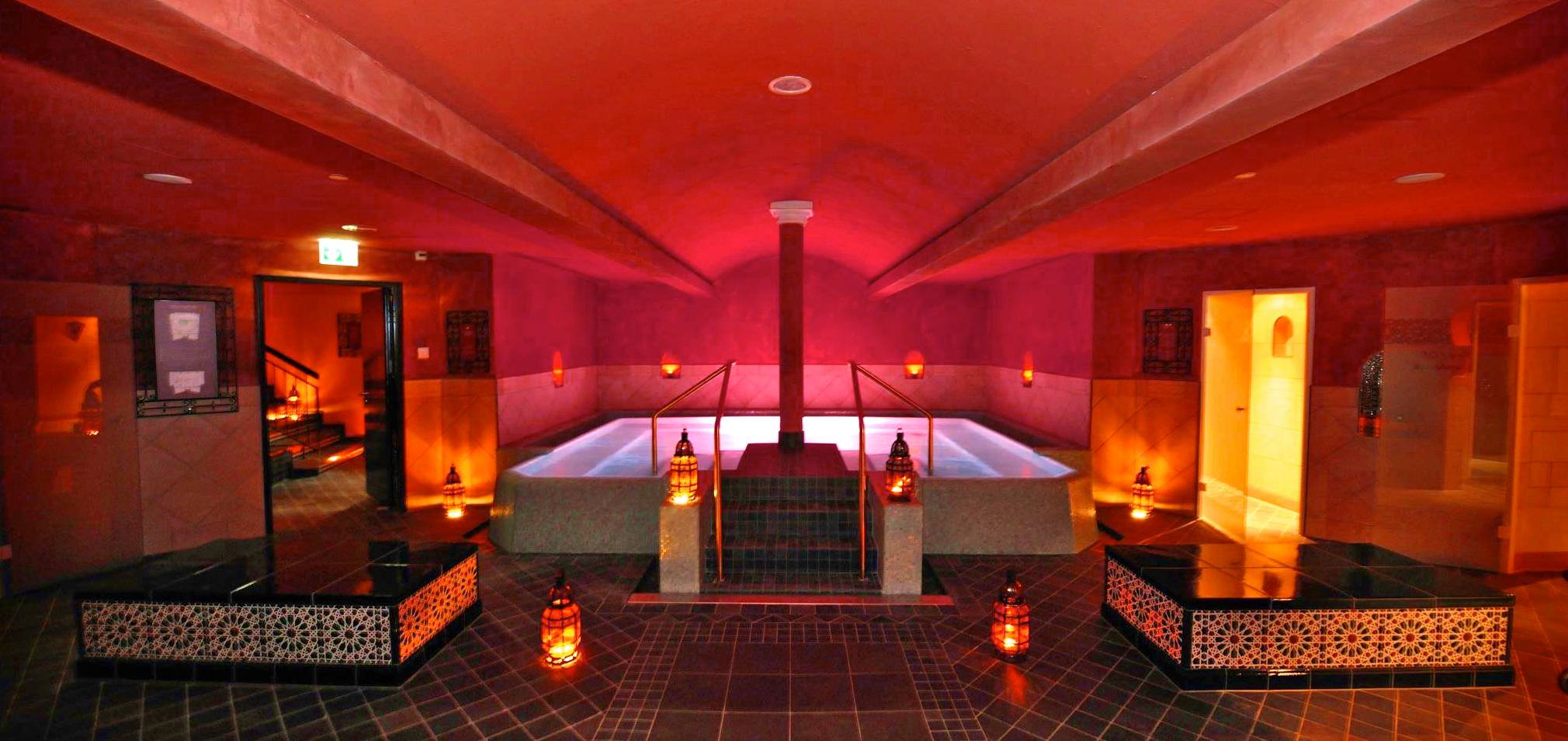 Ambiance orientale avec hammam et massage
