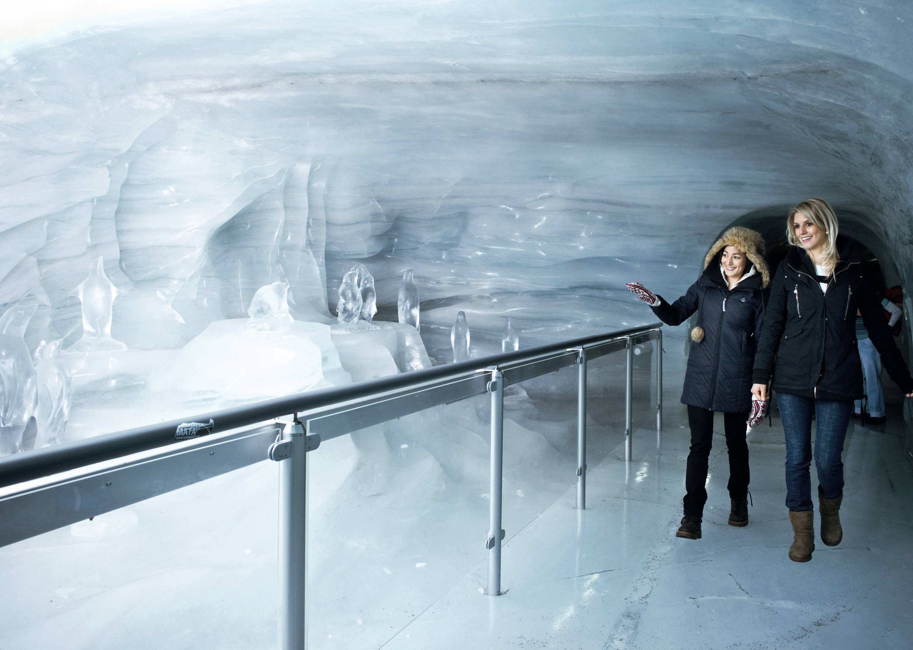 Eispalast auf dem Jungfraujoch