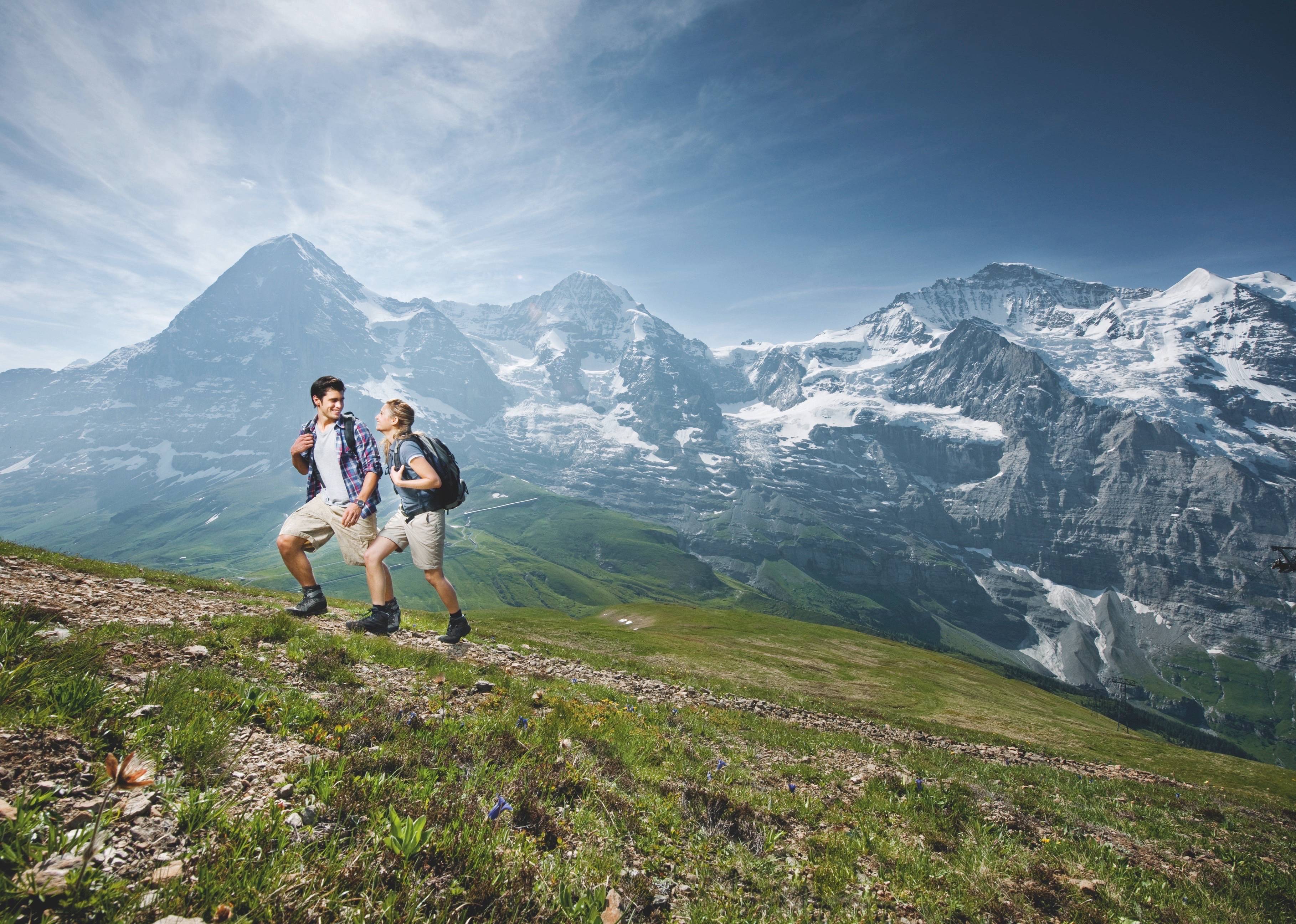 Jungfrau-Region - Ein Ski- und Wanderparadies