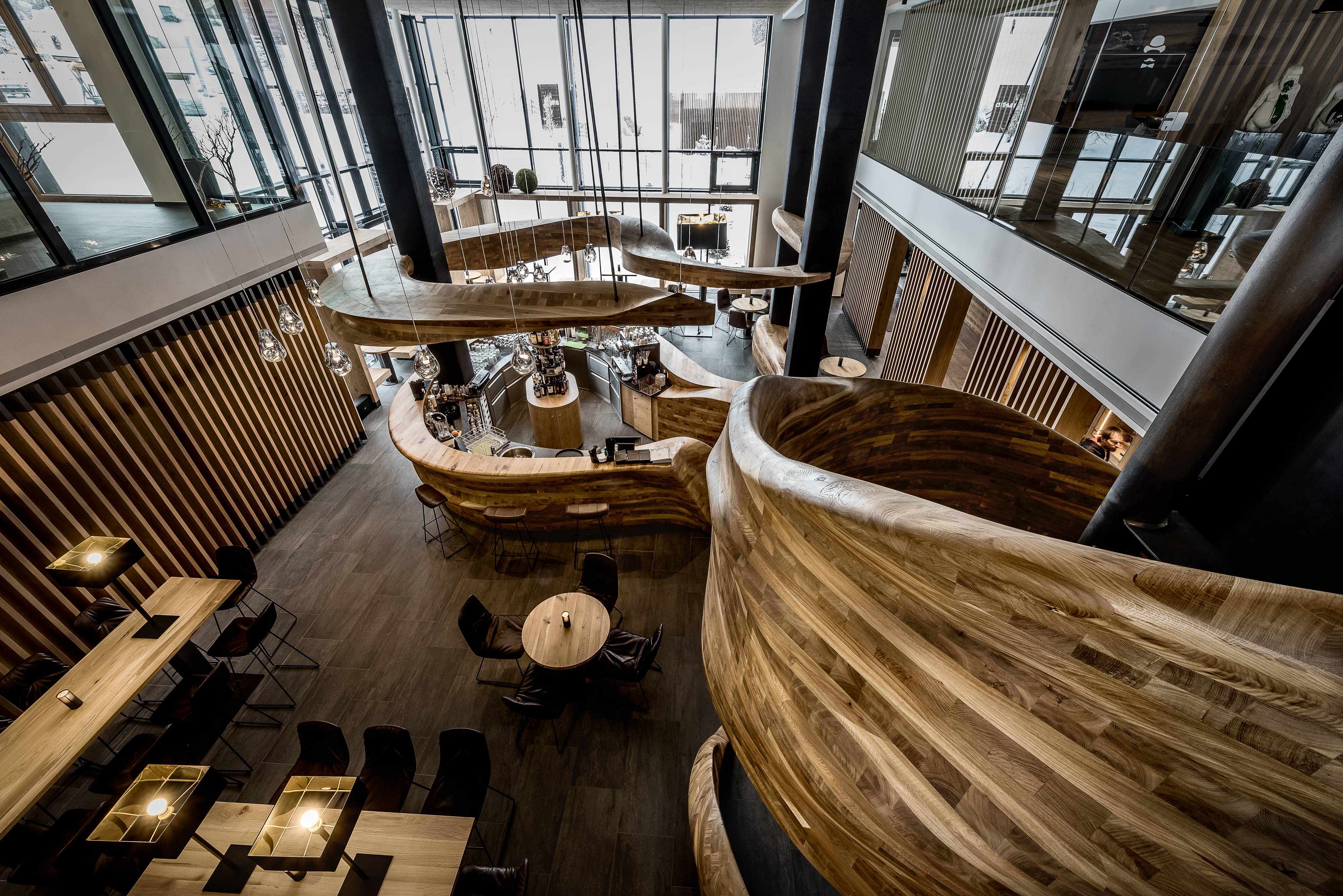 Bar und Lounge "FREIRAUM" im ***Puradies Hotel & Chalets