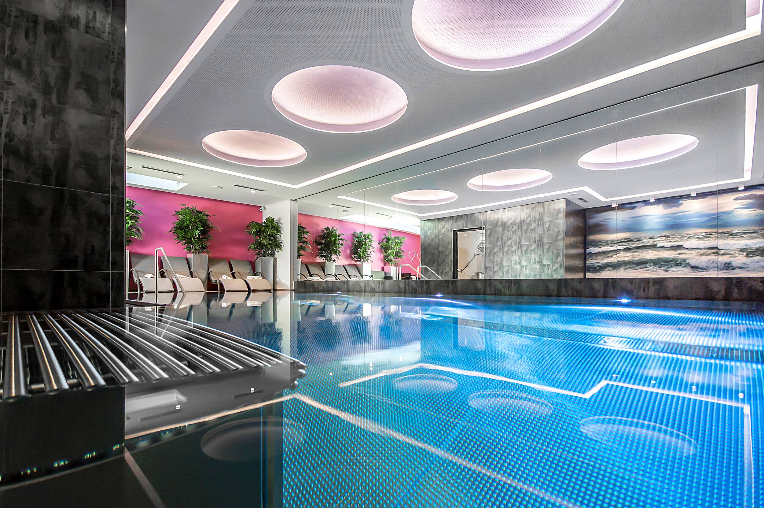 Die Sauna und Wasserwelt