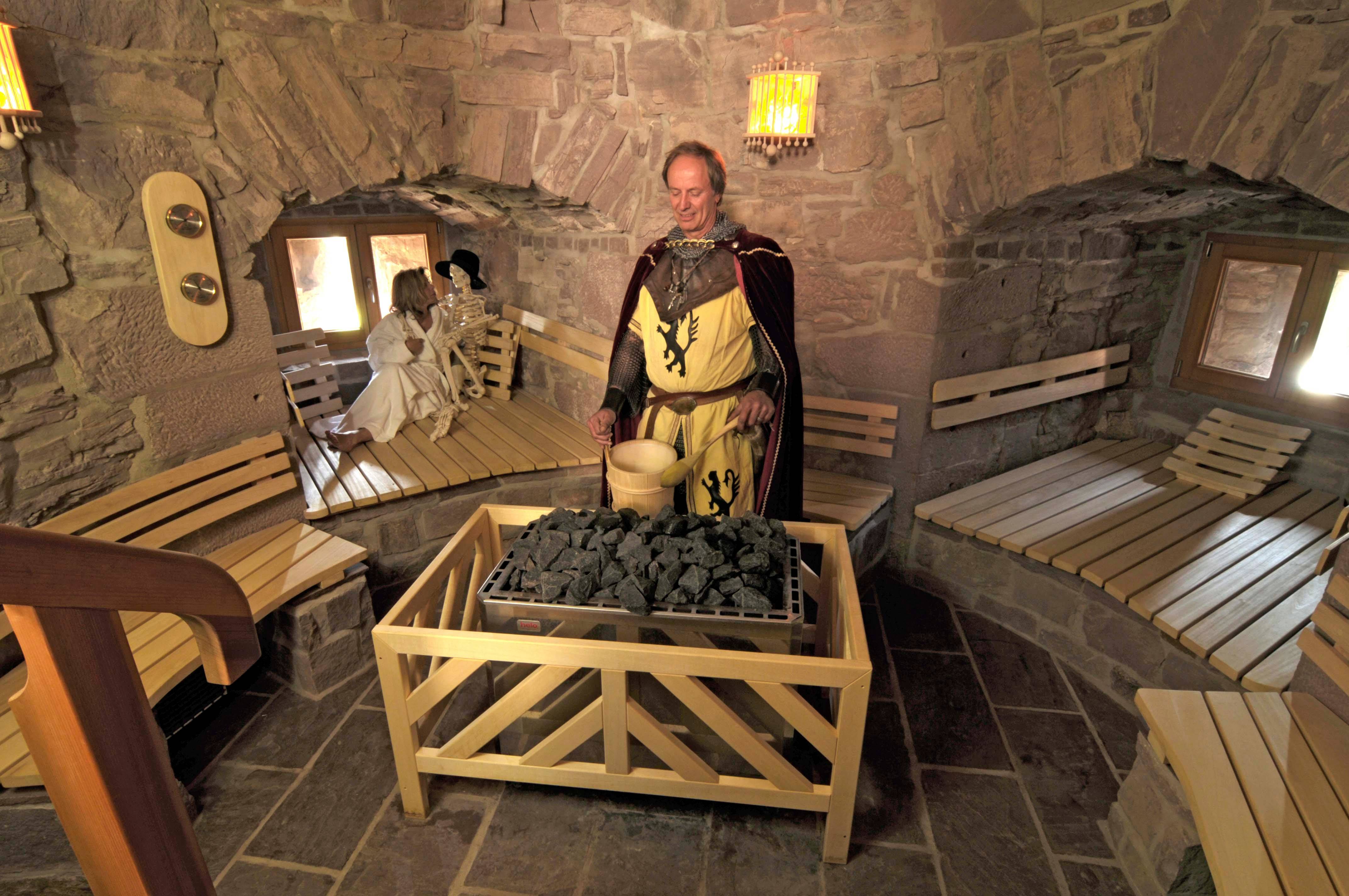 Burgturmsauna