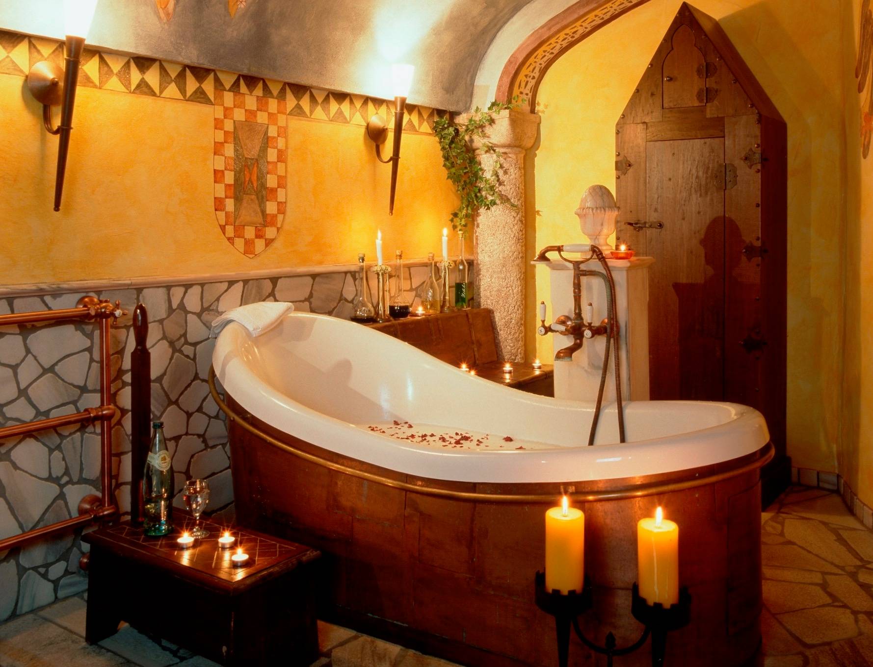 "Ritterbad" dans le spa privé