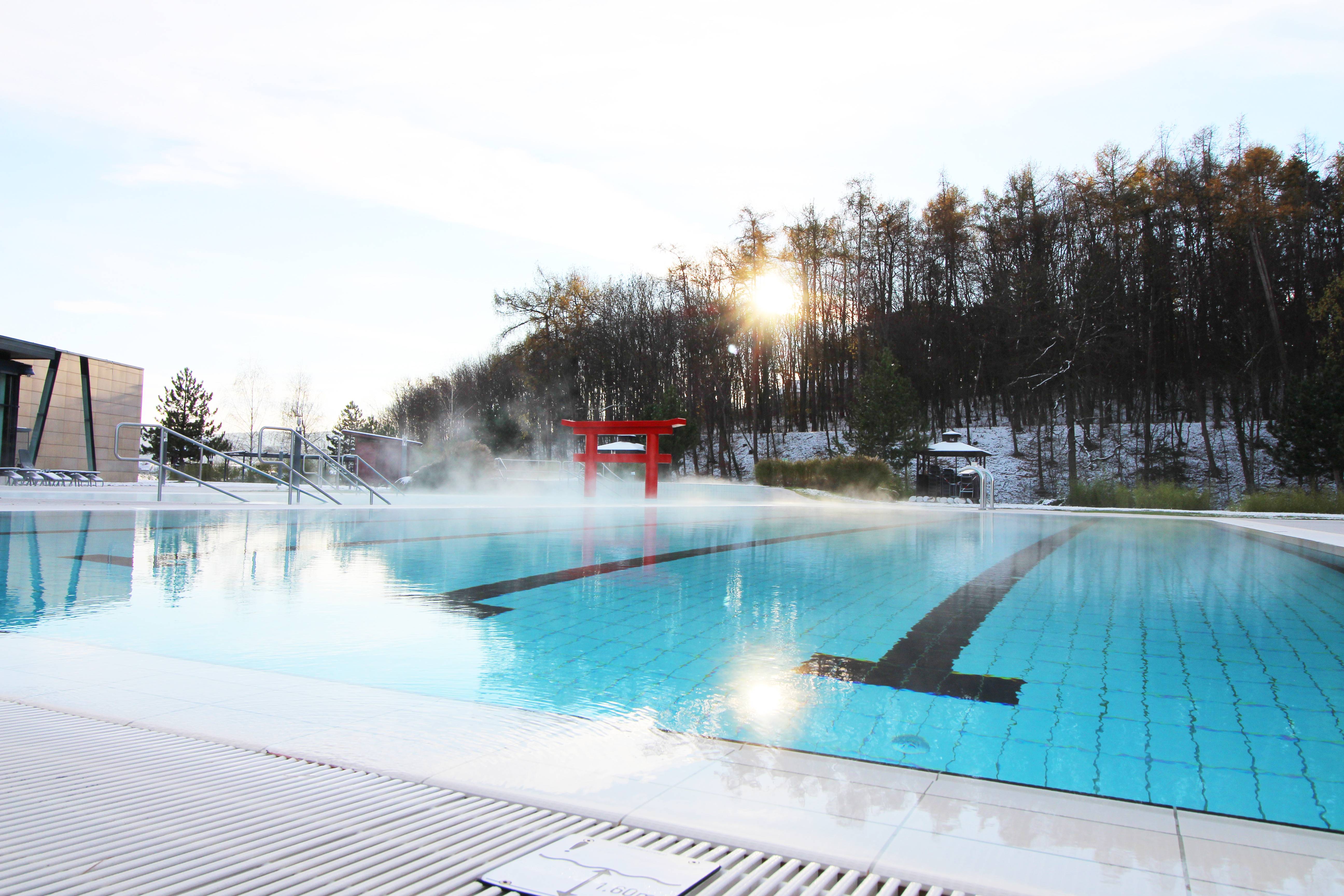 Spa de l'hôtel, bain thermal et sauna