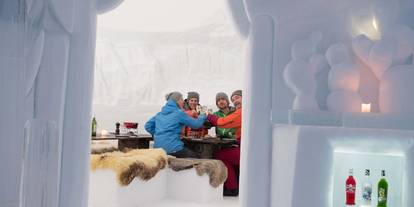 Fondue dans l'igloo Davos