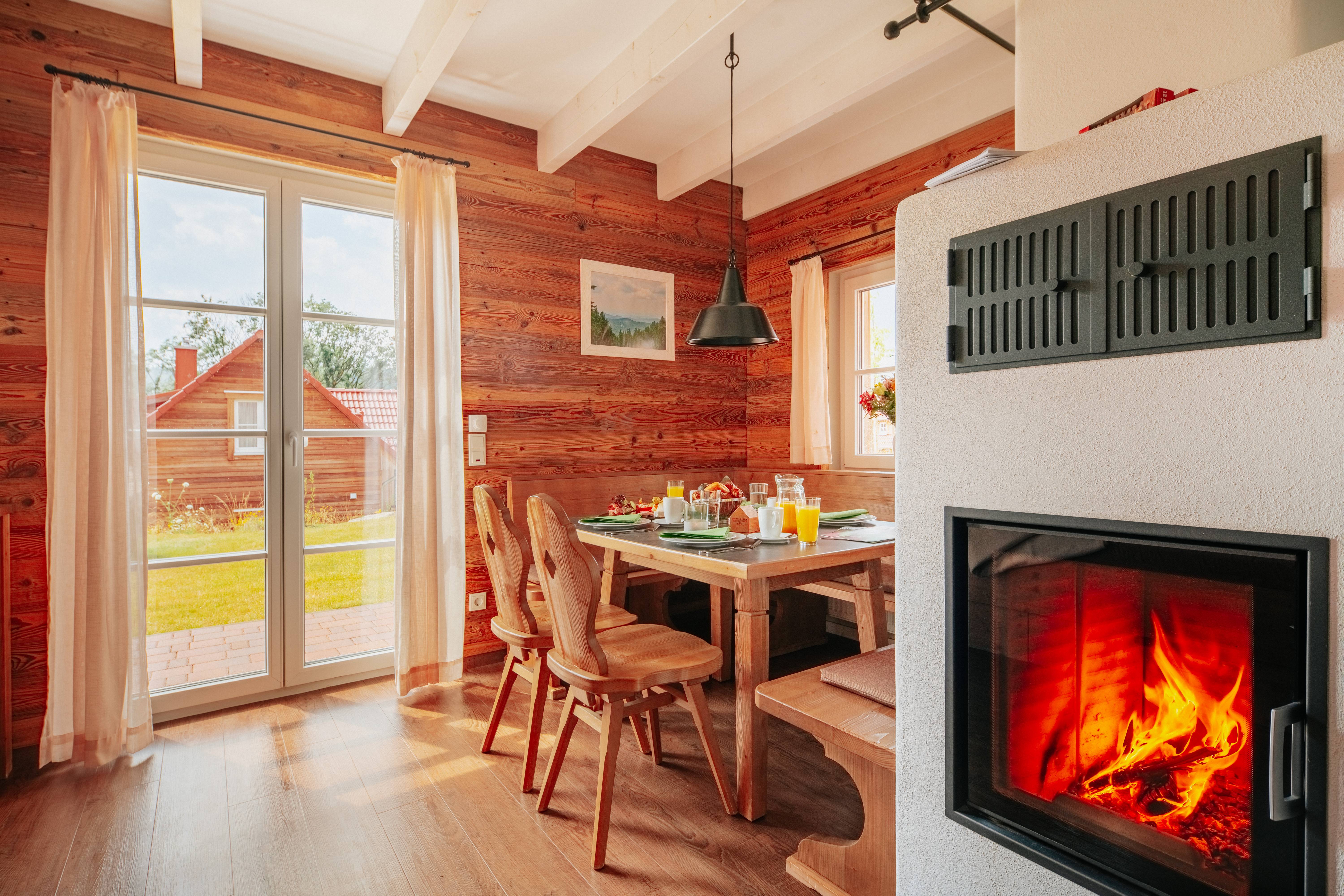 Zweisamkeit in der Lodge im Harz