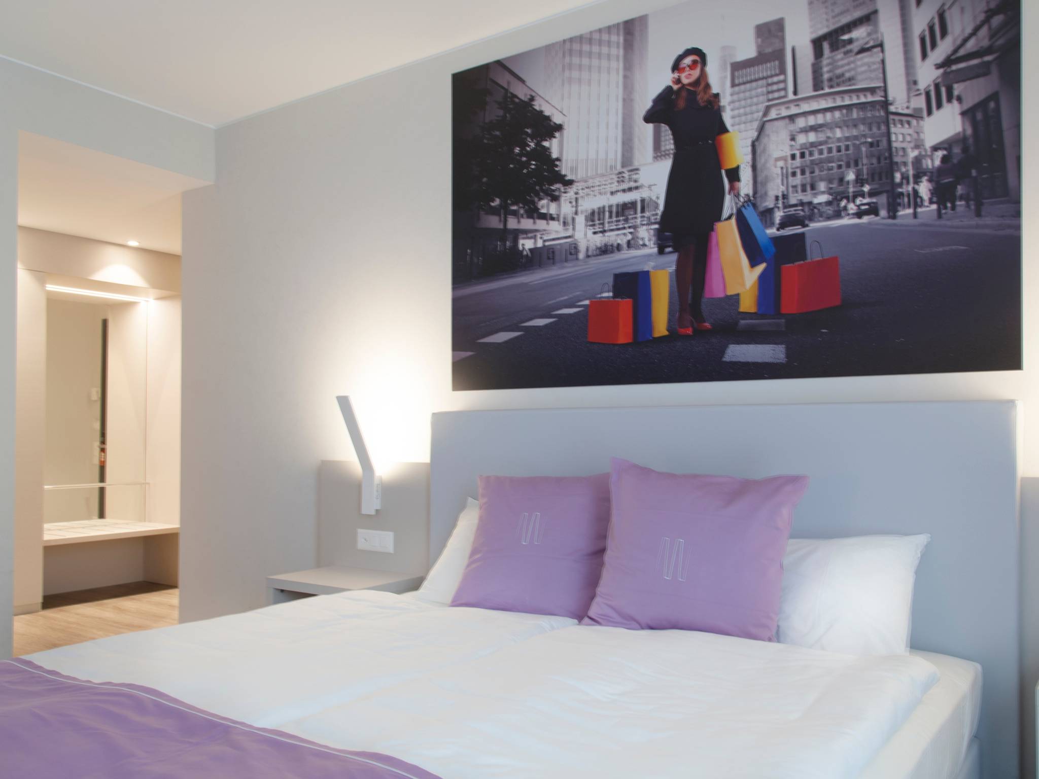 Modernes Doppelzimmer
