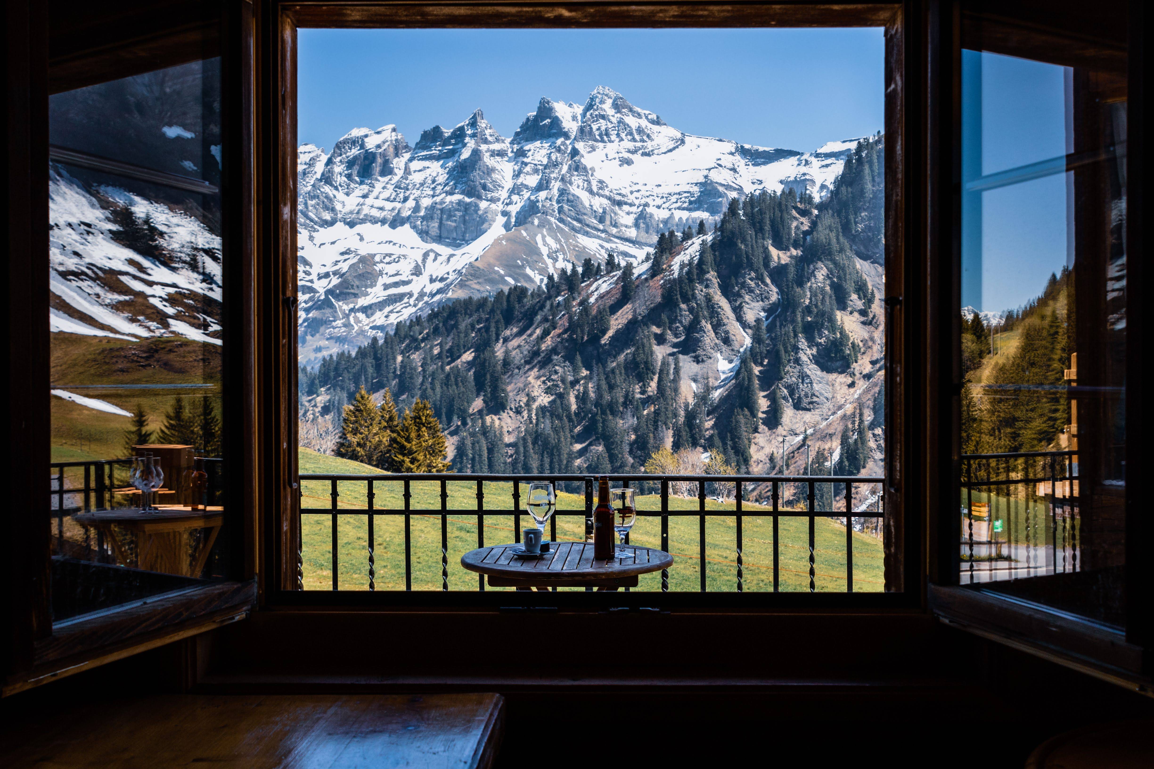 Chalet-Ambiente in der Natur