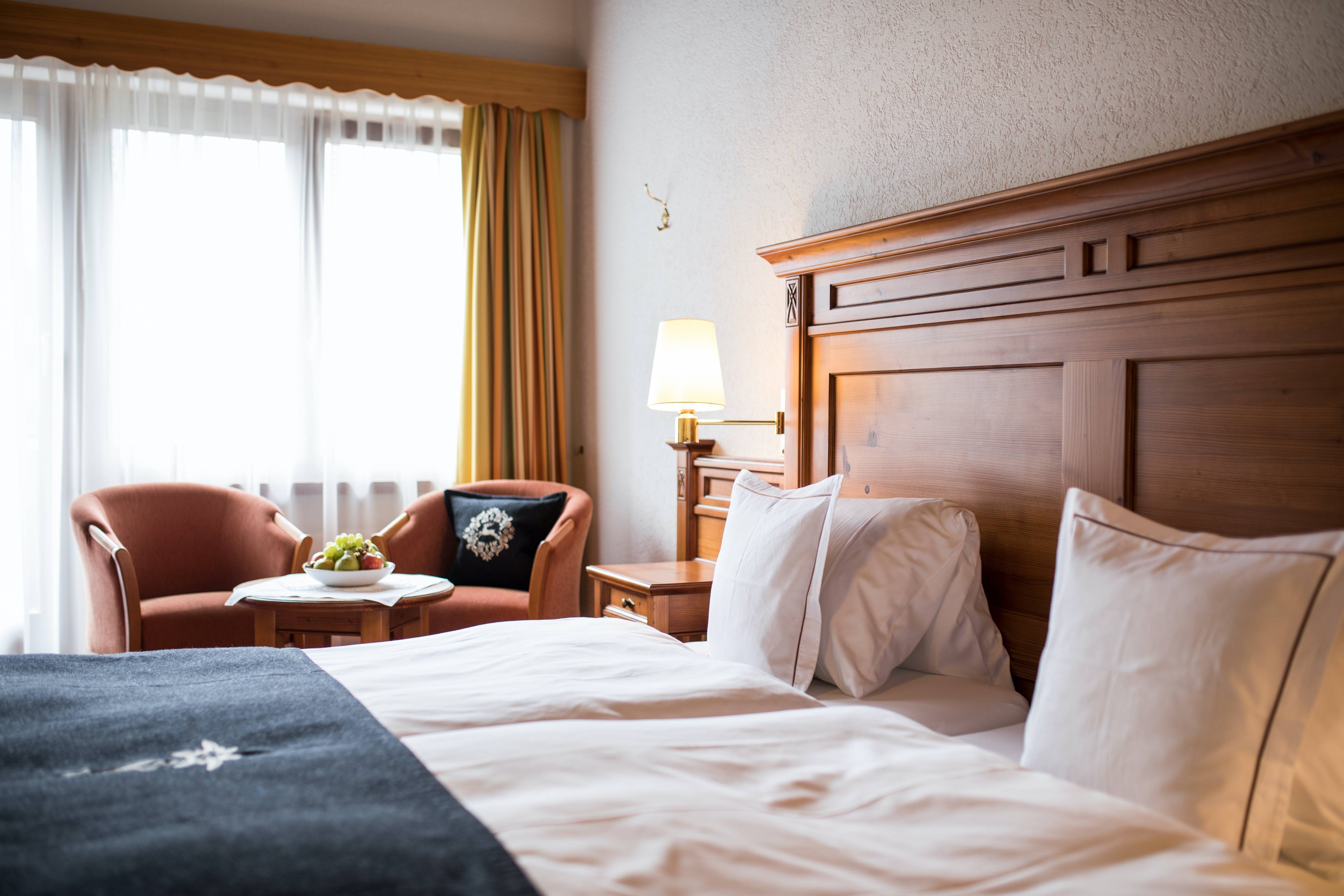 Doppelzimmer mit Bergsicht