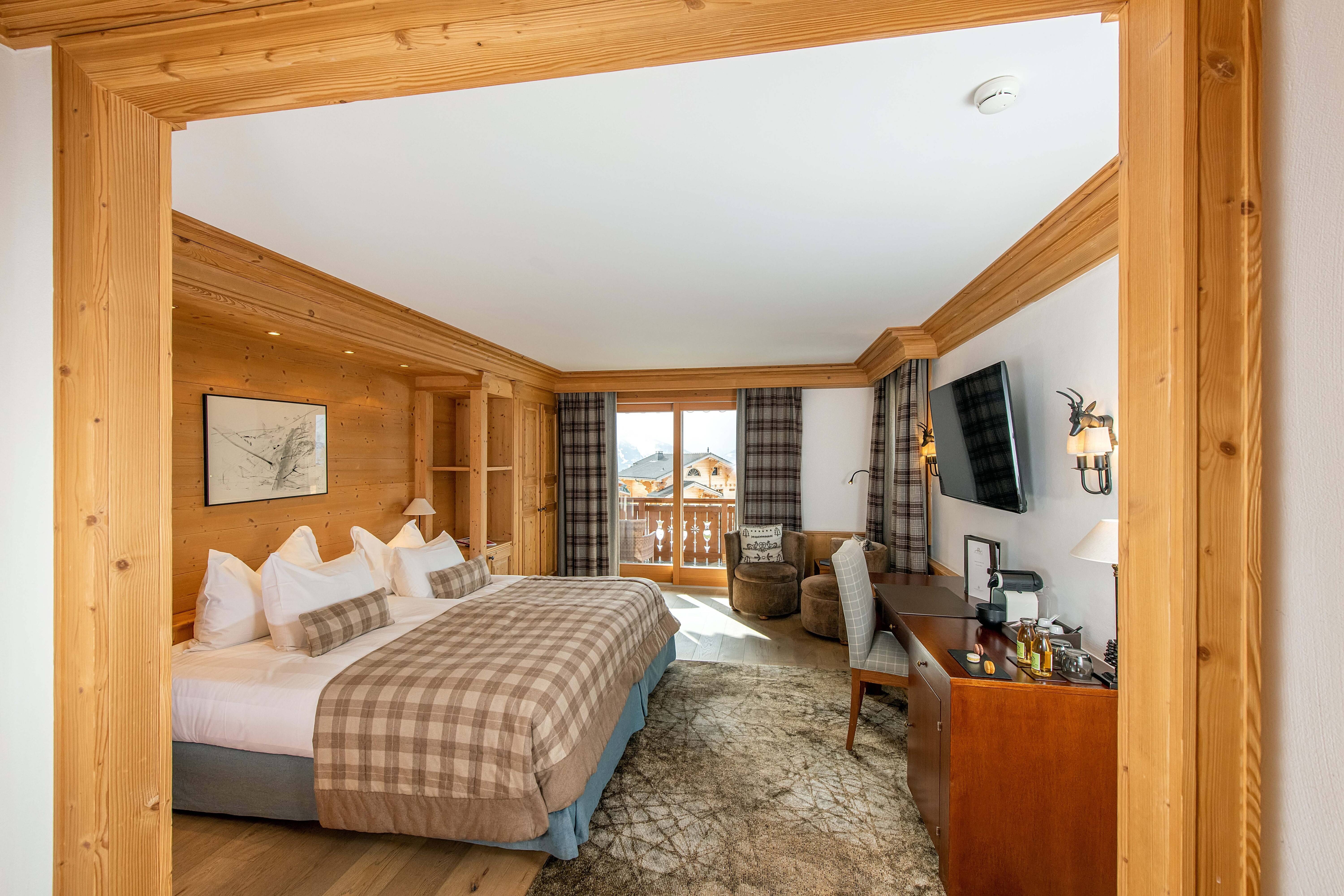 Executive Zimmer mit Bergblick