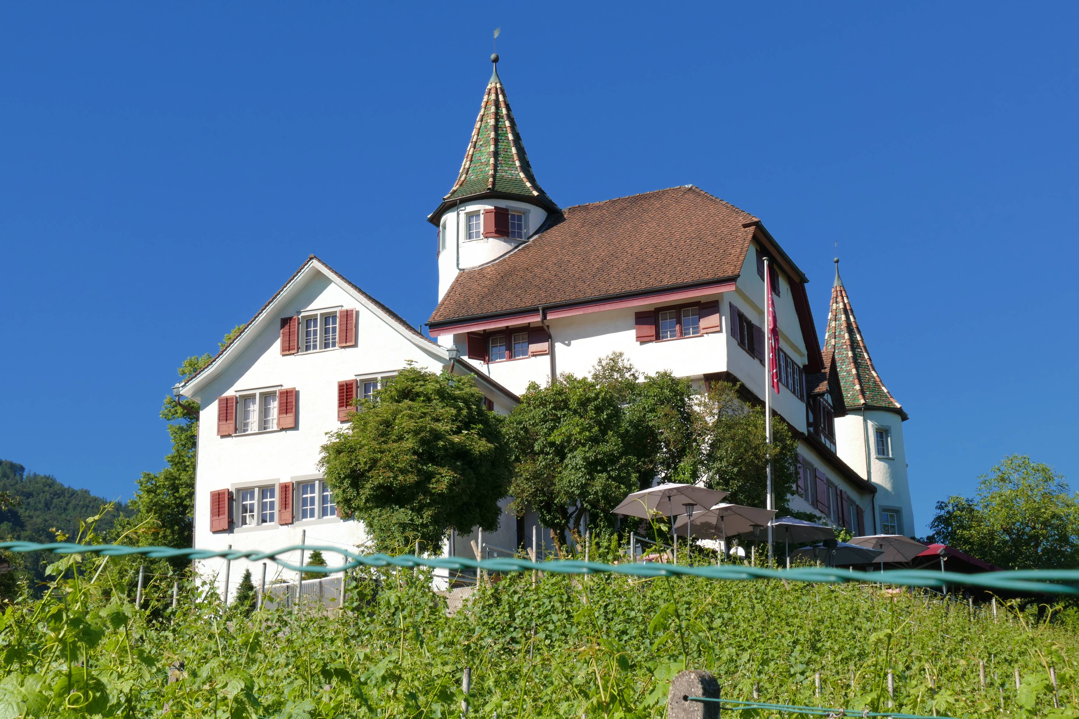 Restaurant romantique du château de Weinstein