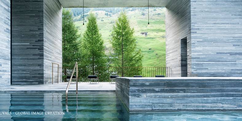 Thermalquelle in Vals