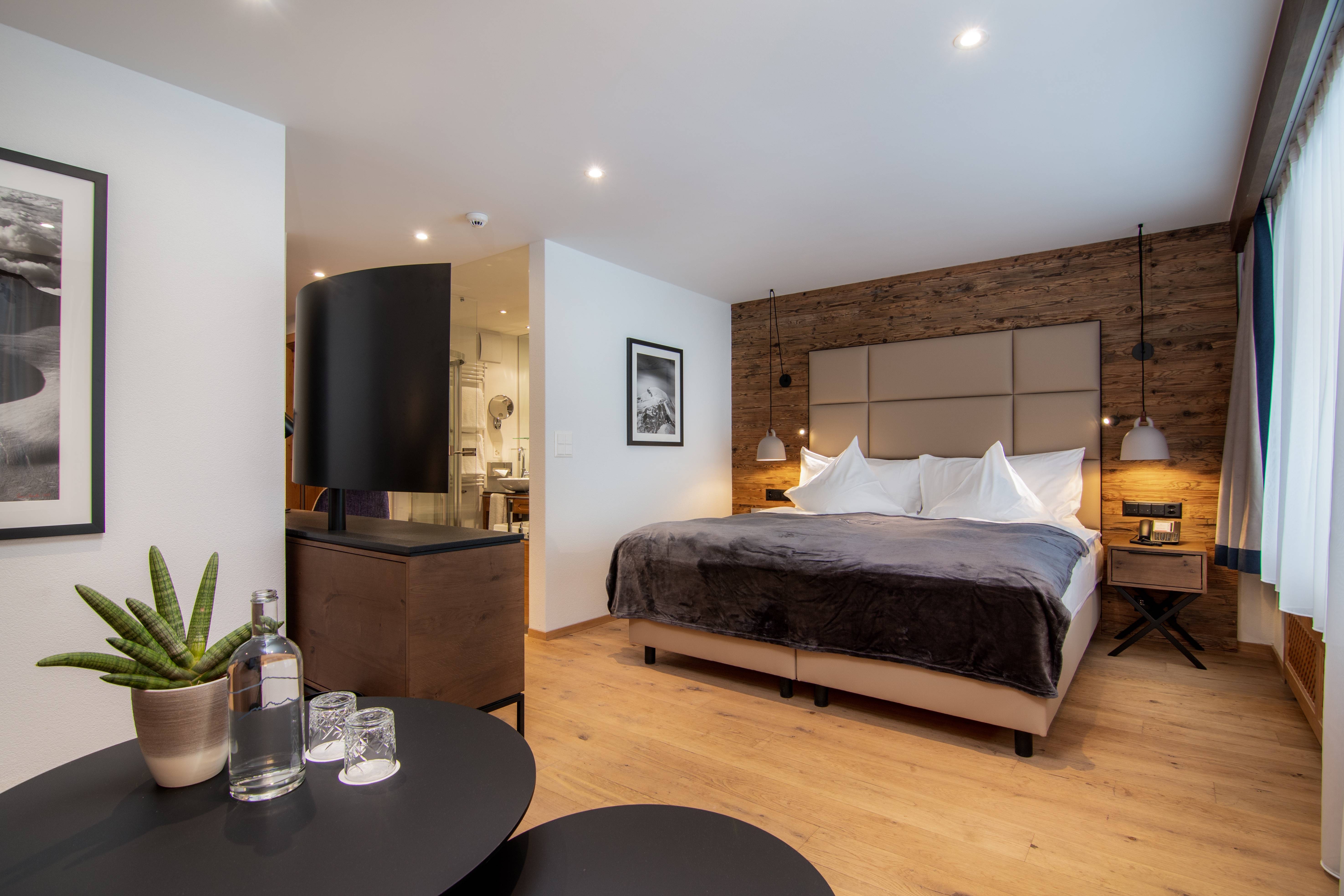 Chambre Double de Luxe avec vue sur le glacier