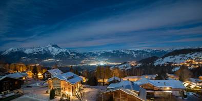 Vue spectaculaire à Villars