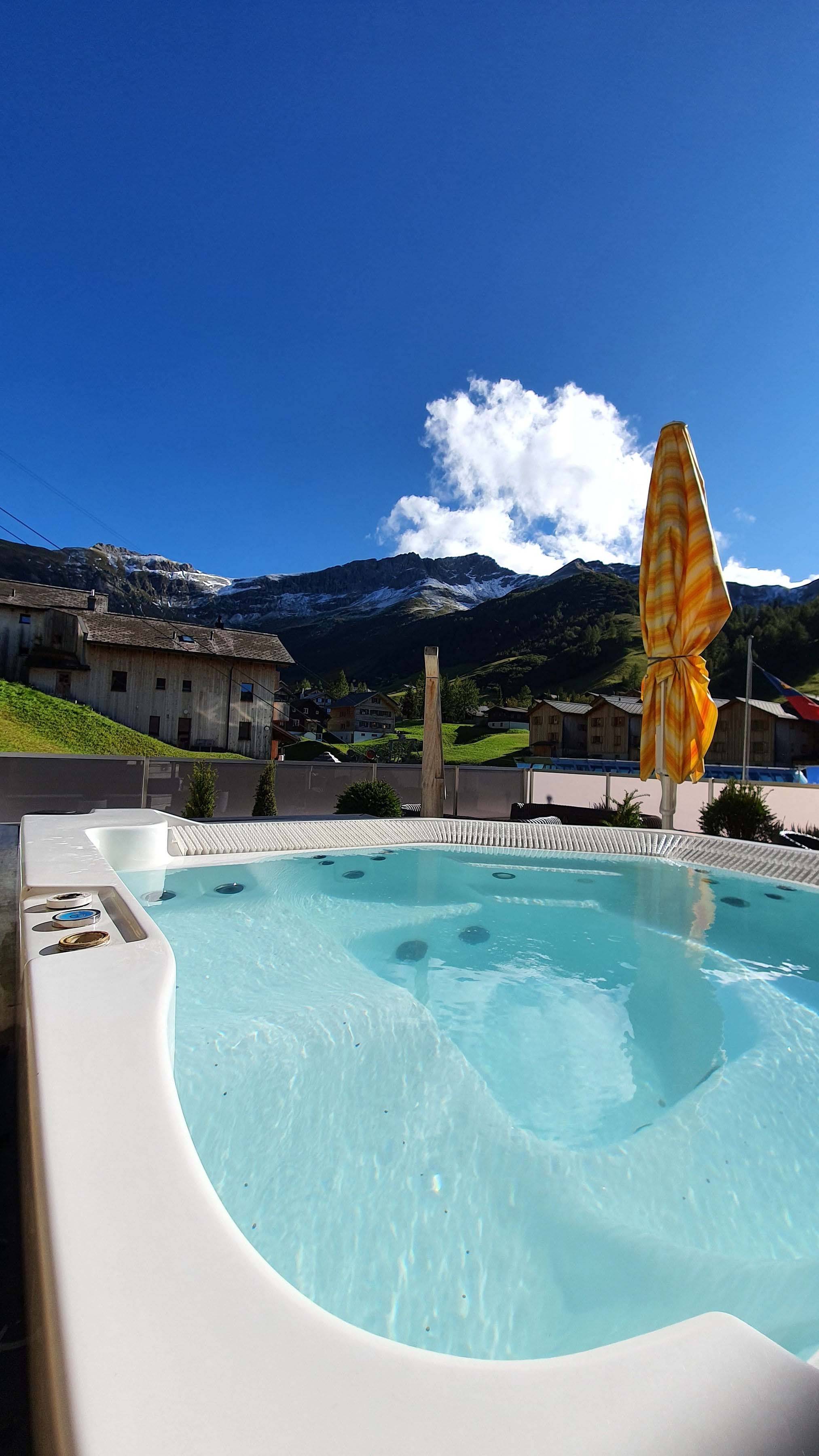 Wellness in den Alpen