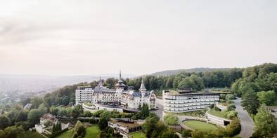 Réveillon du Nouvel An au-dessus de Zurich