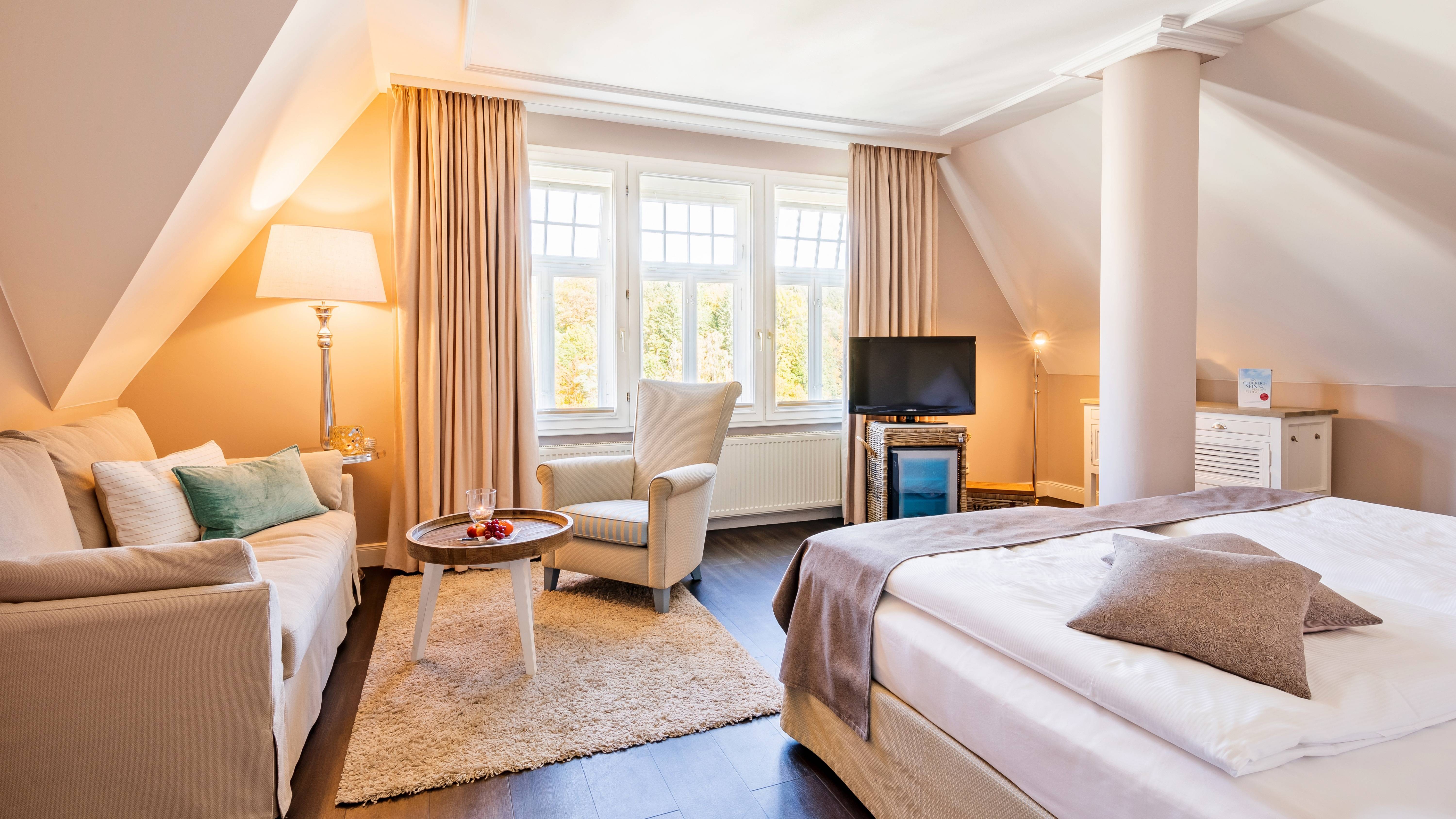Schlösschen Zimmer zum See