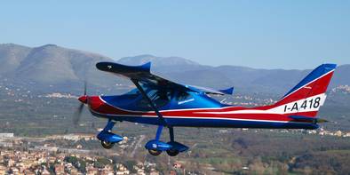 Panoramaflug im Piemont