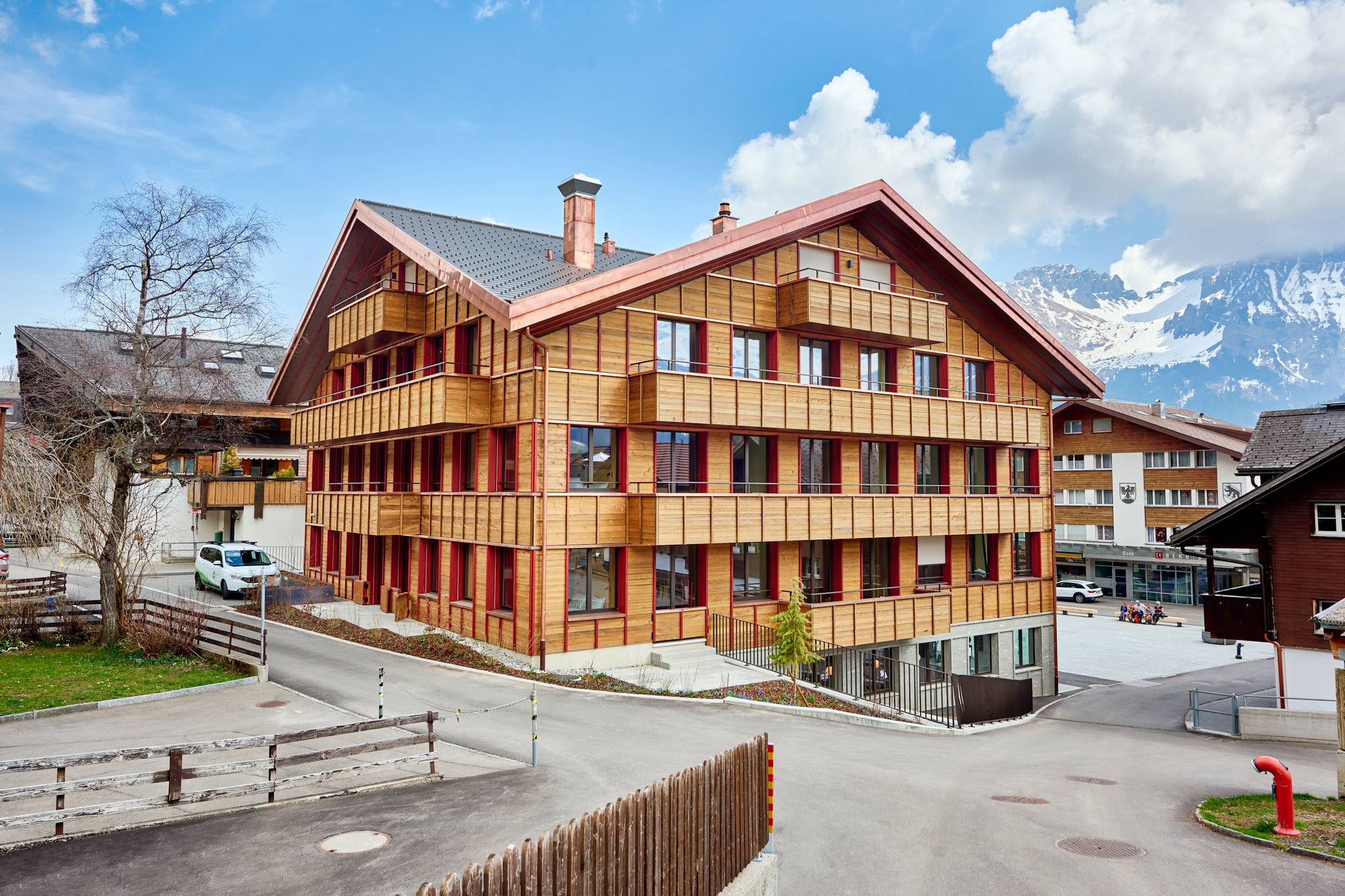 Apart Hotel Adelboden sur la place du village