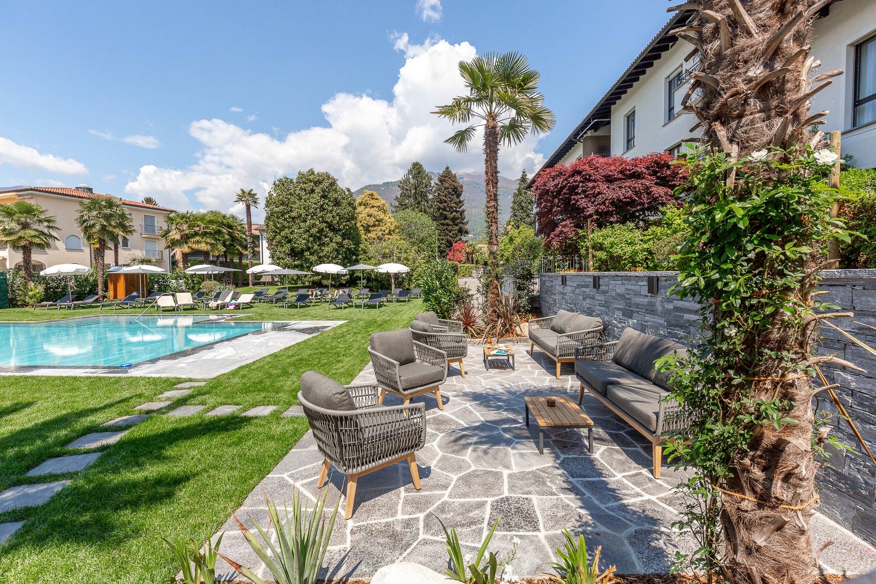 Sommer-Romantik unter Palmen