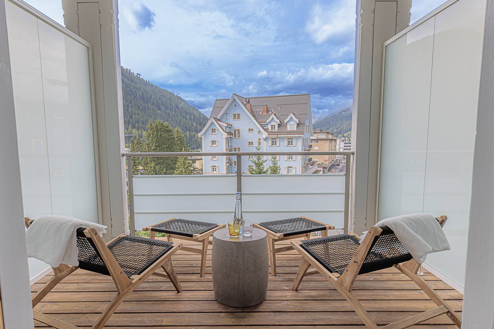 Chambre double alpine