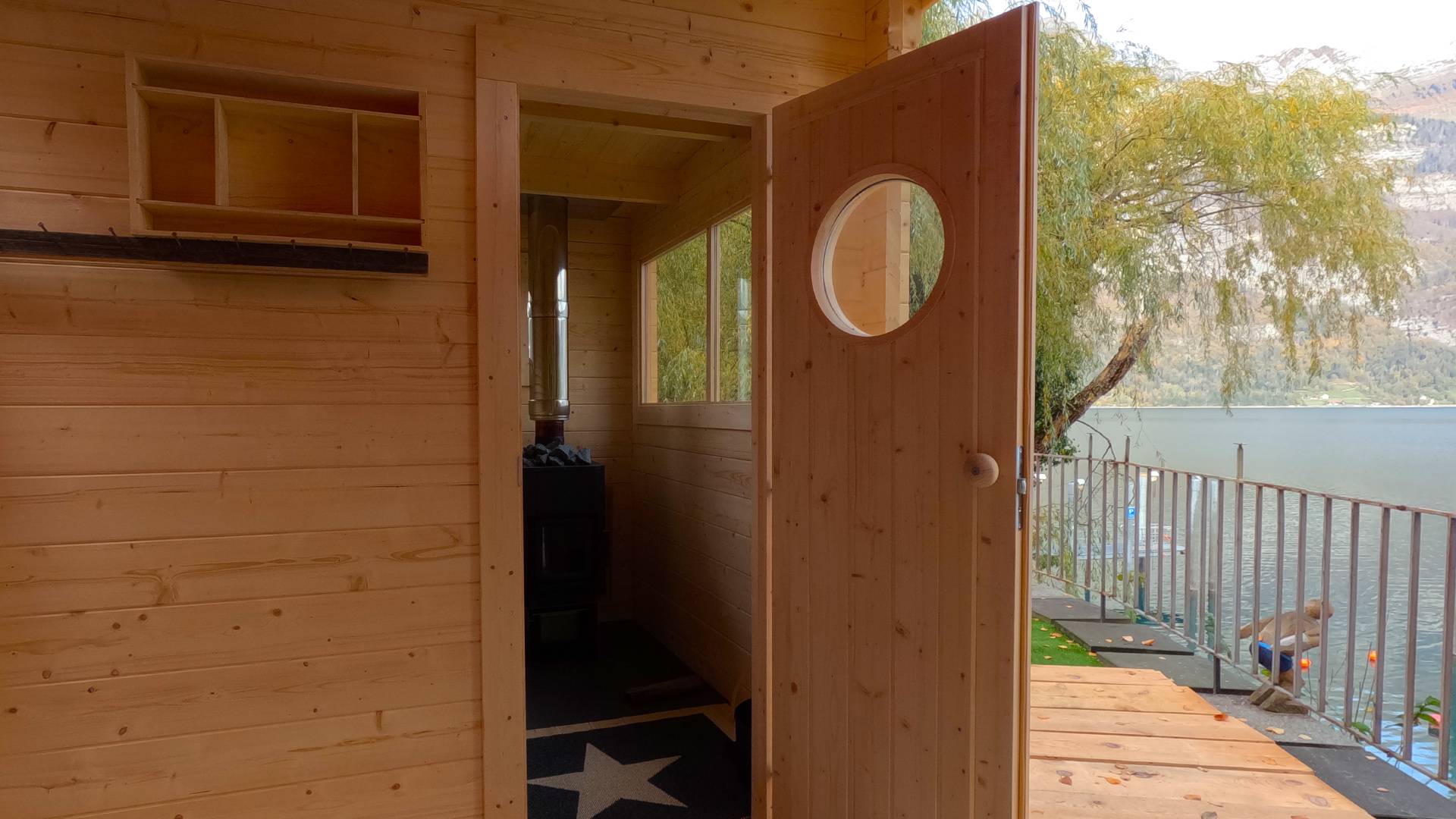 Sauna mit Aussicht