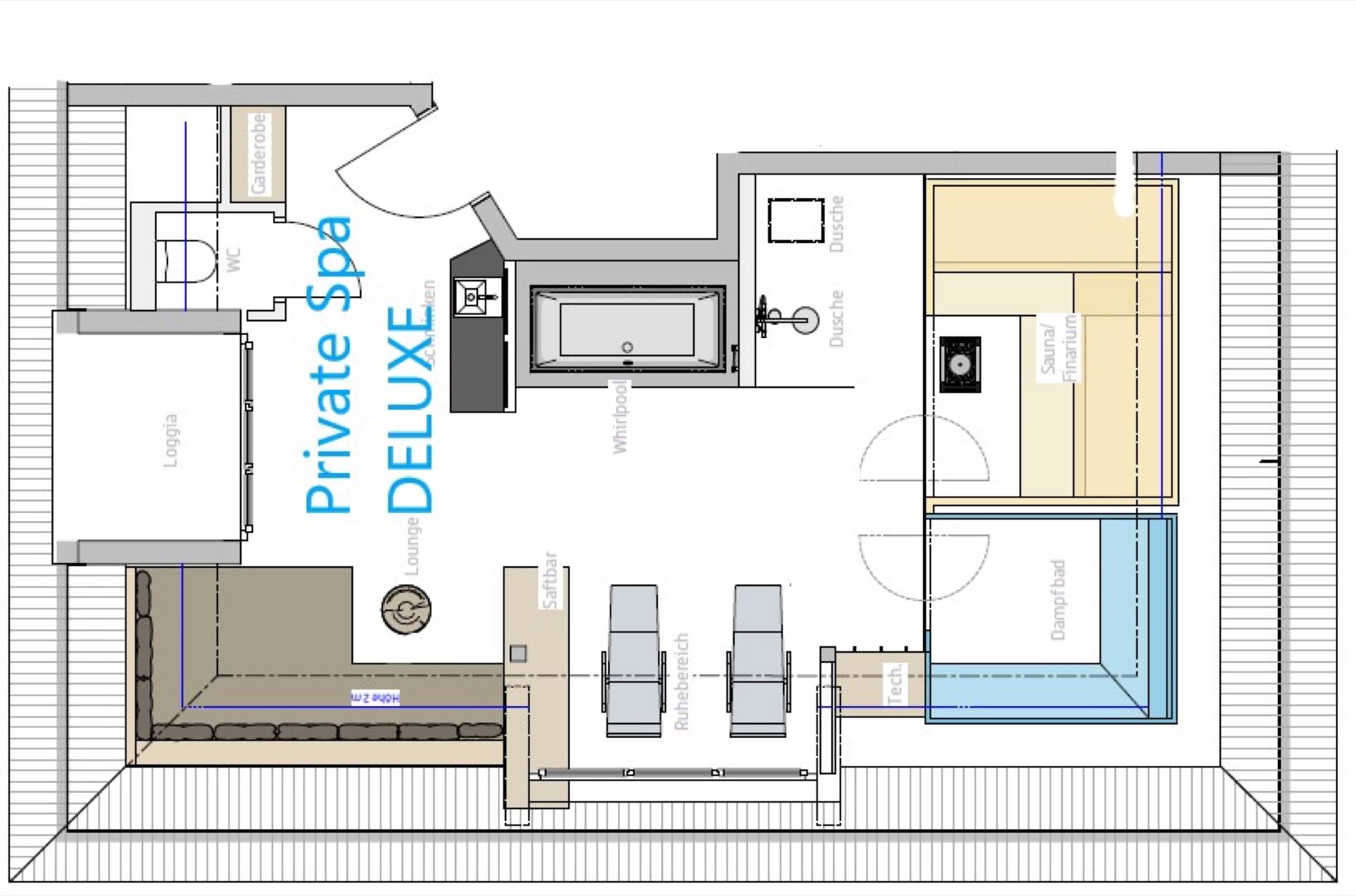 Private Spa Deluxe mit Whirlpool