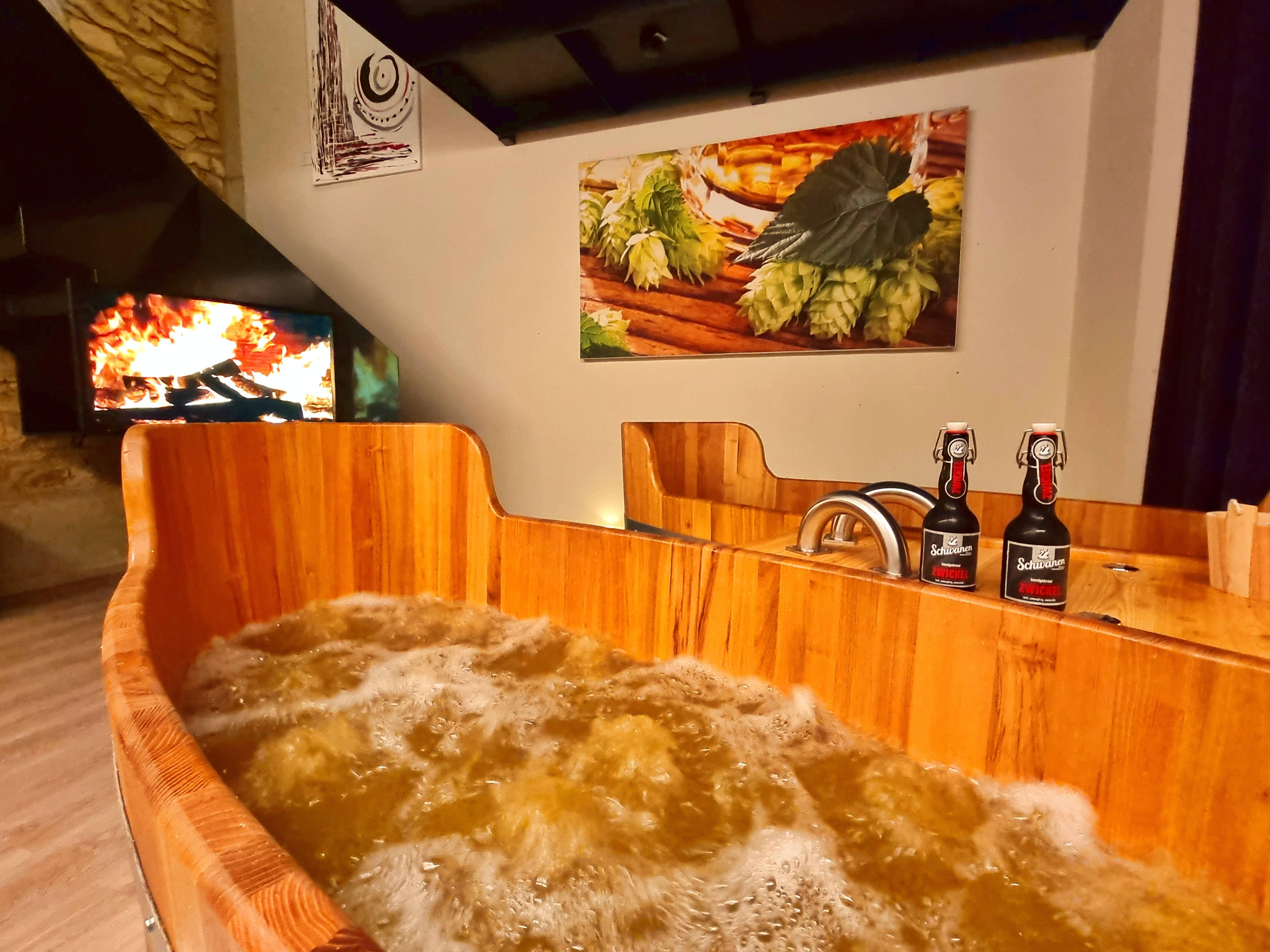 Bierbad in der Bierkulturstadt Ehingen