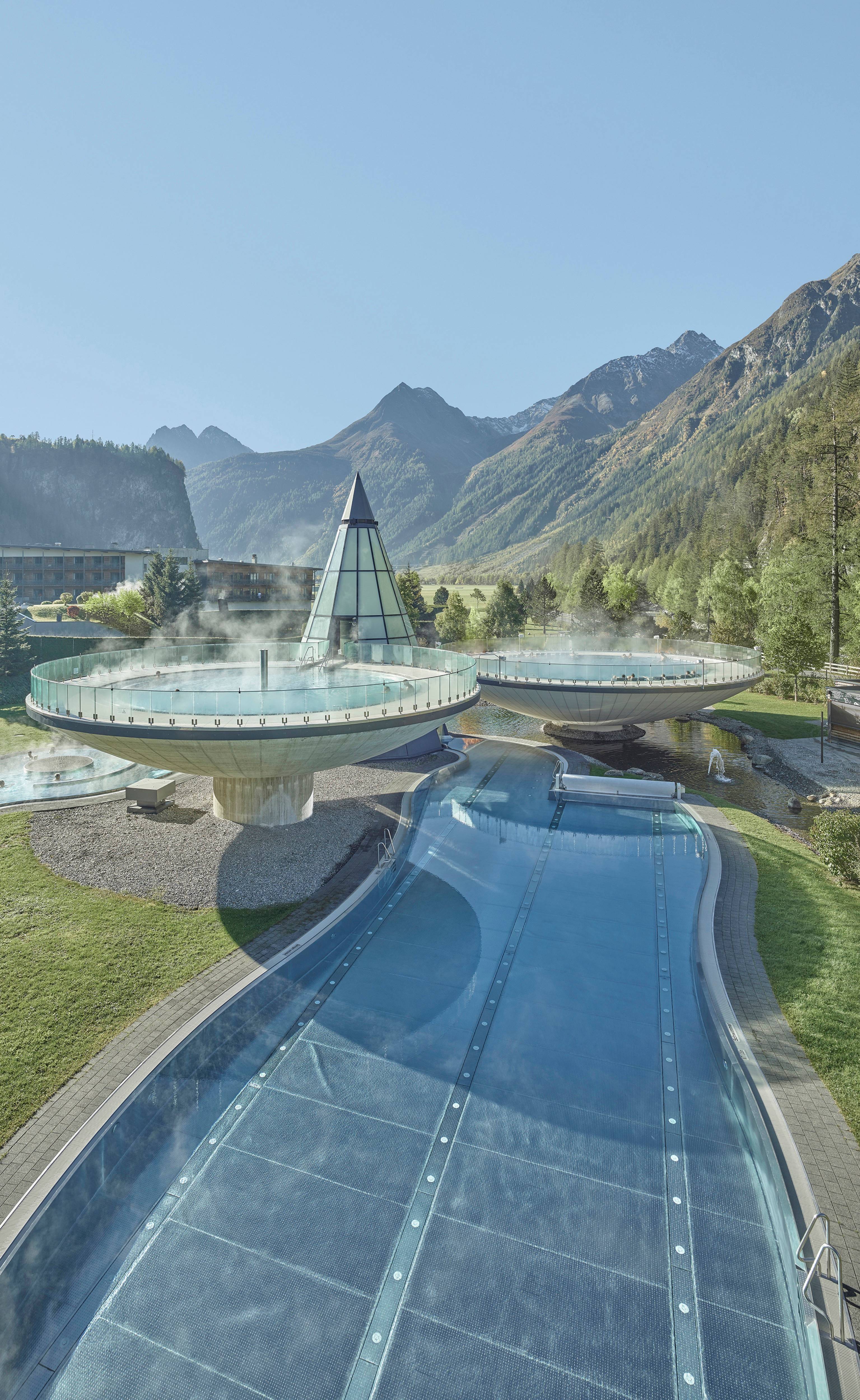 Thermenresort der Alpen