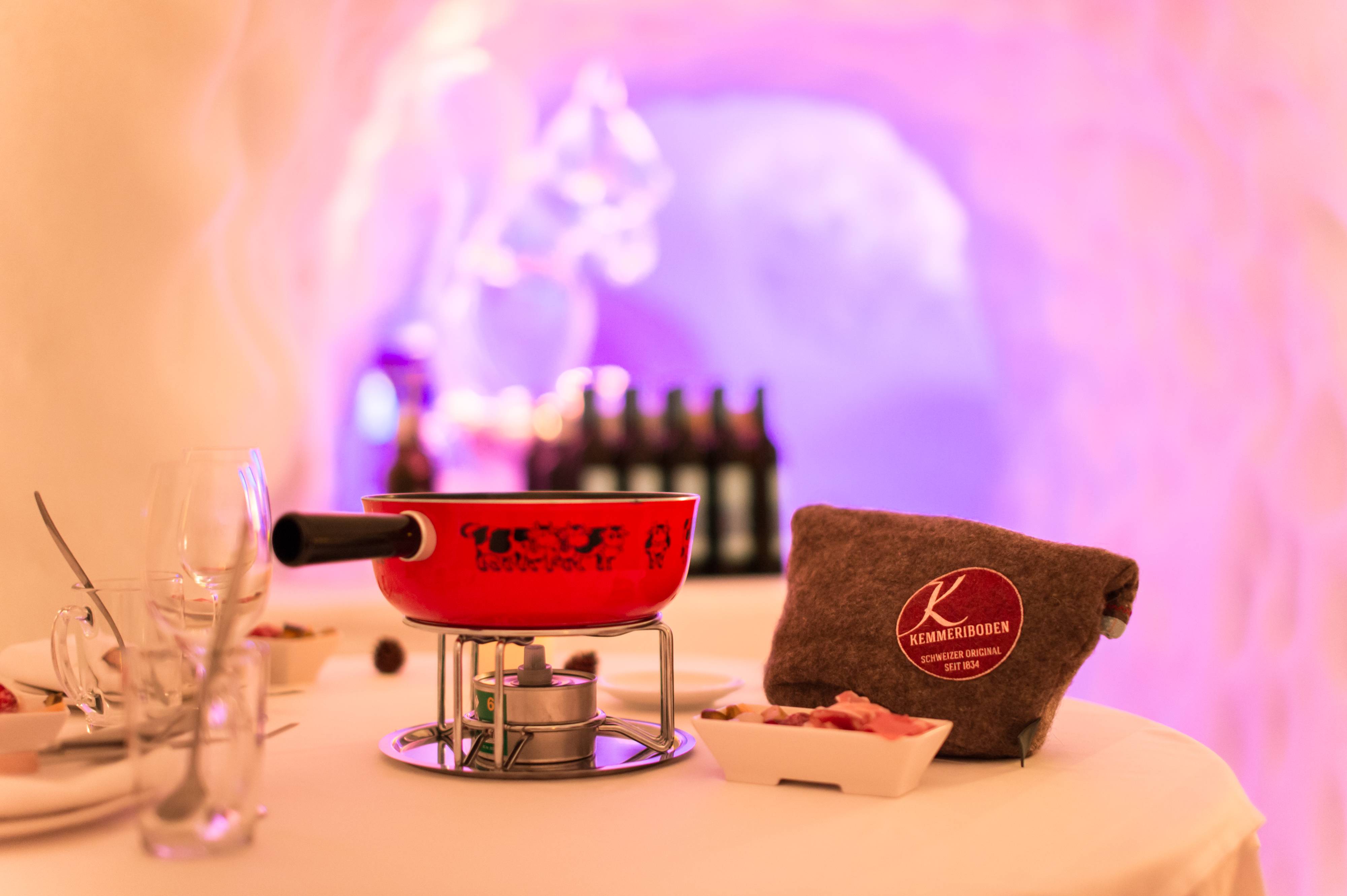 La fondue dans l'Emmental