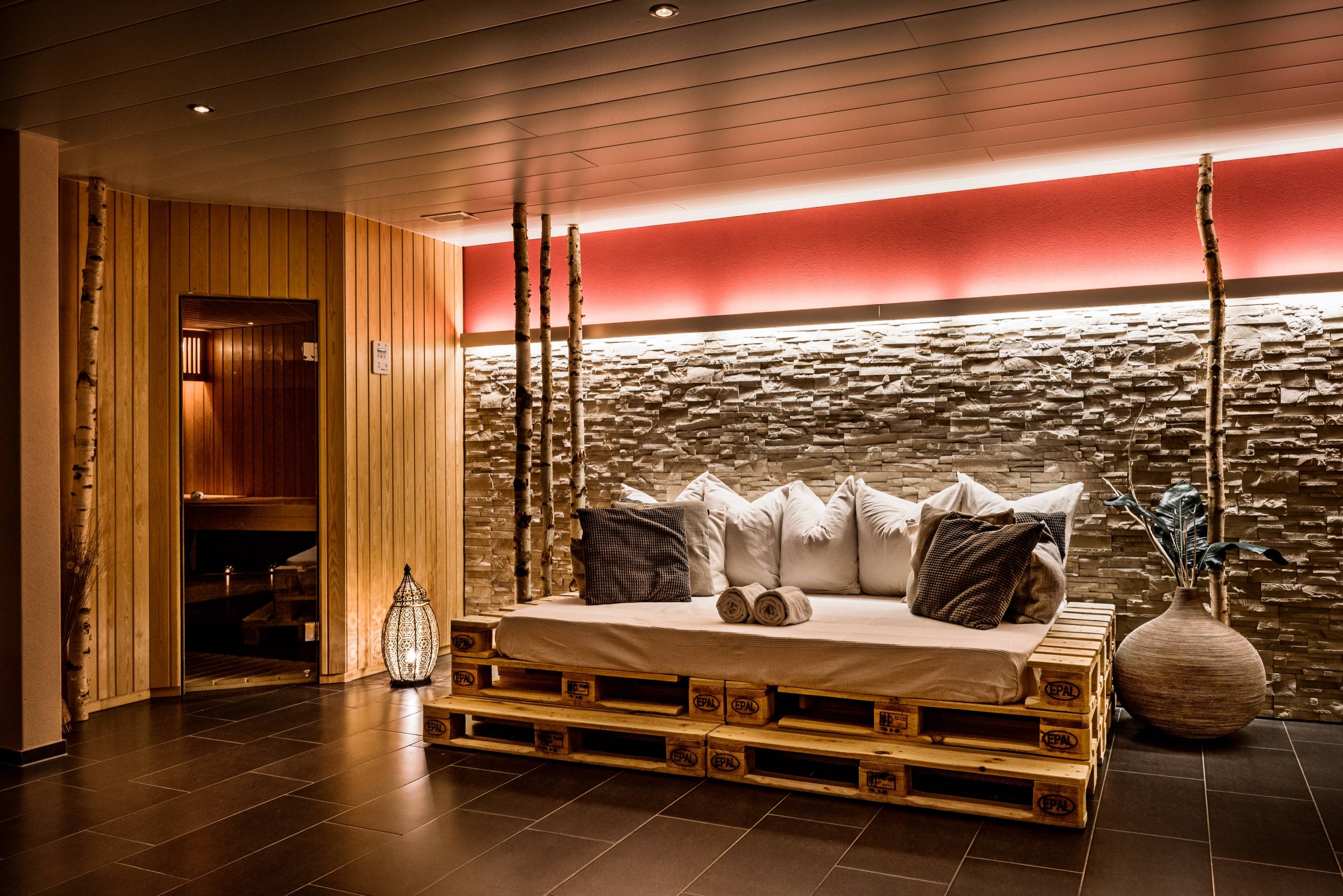 Erholung pur in der Wellness Suite