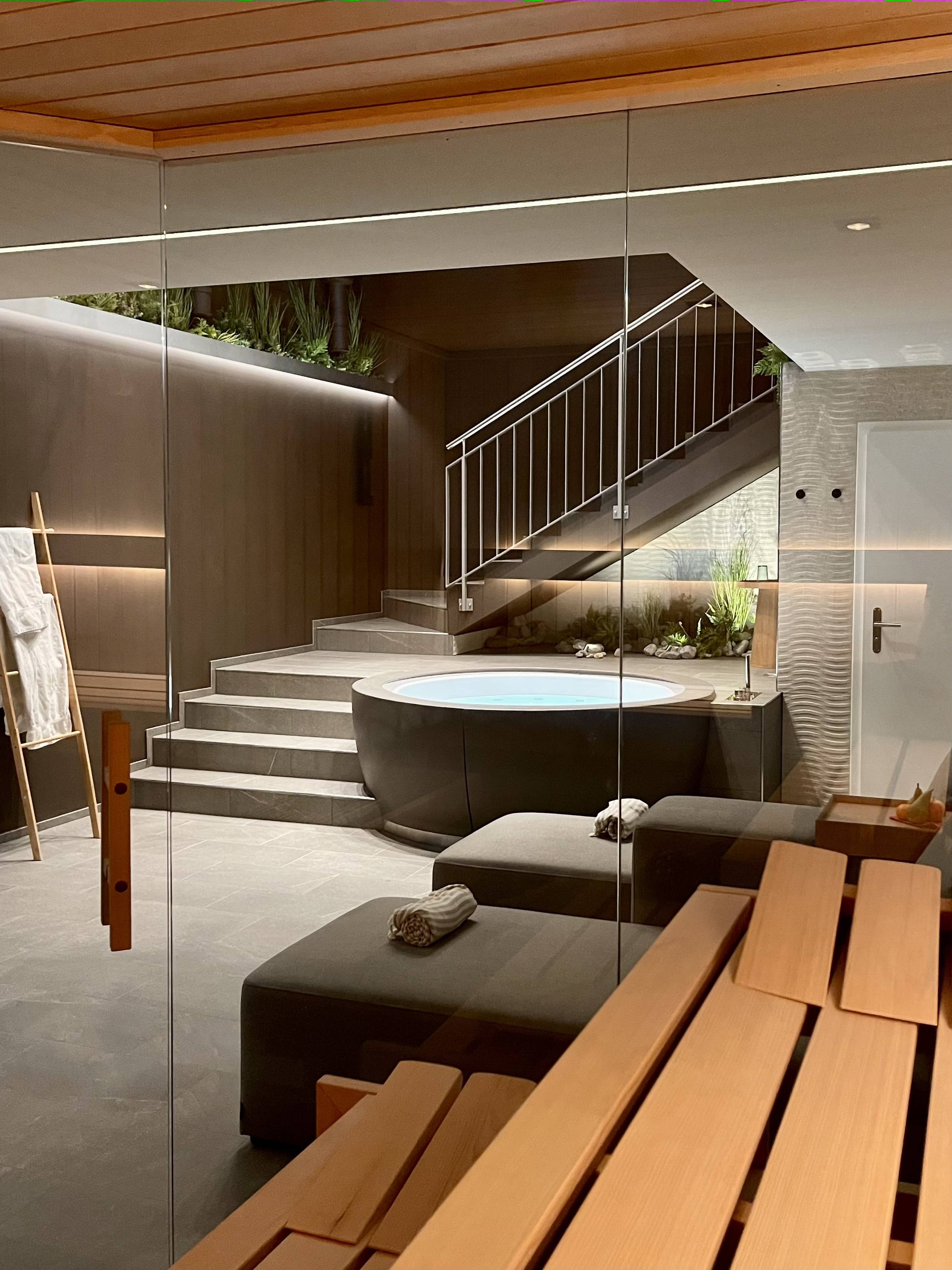 Entspannung pur in der Wellness Suite