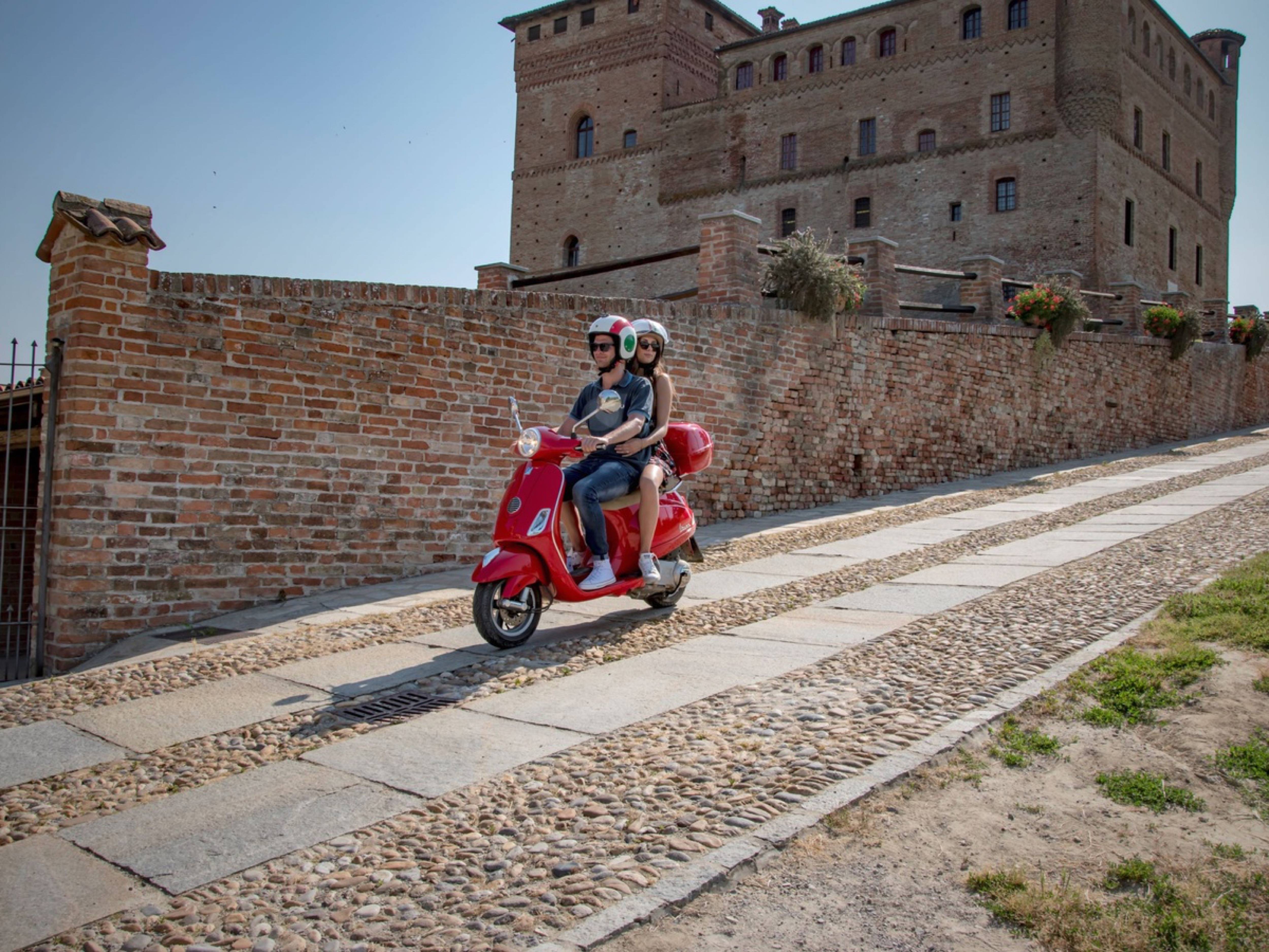 Ausflug mit der Vespa