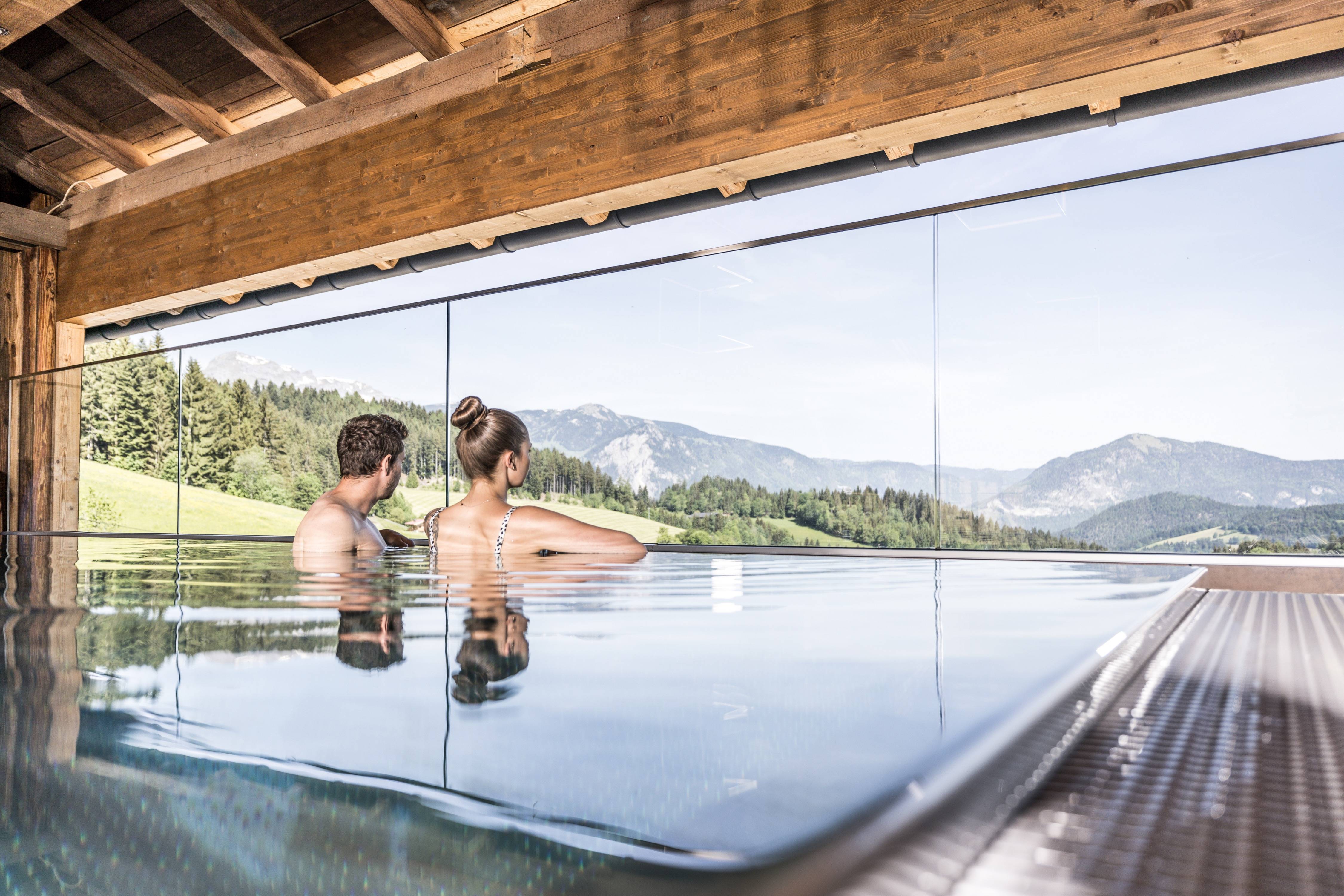 Chalet-Dorf im Alpbachtal in Tirol