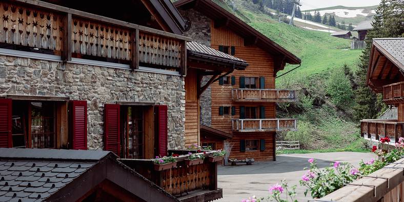 Authentisches Chalet in der Natur