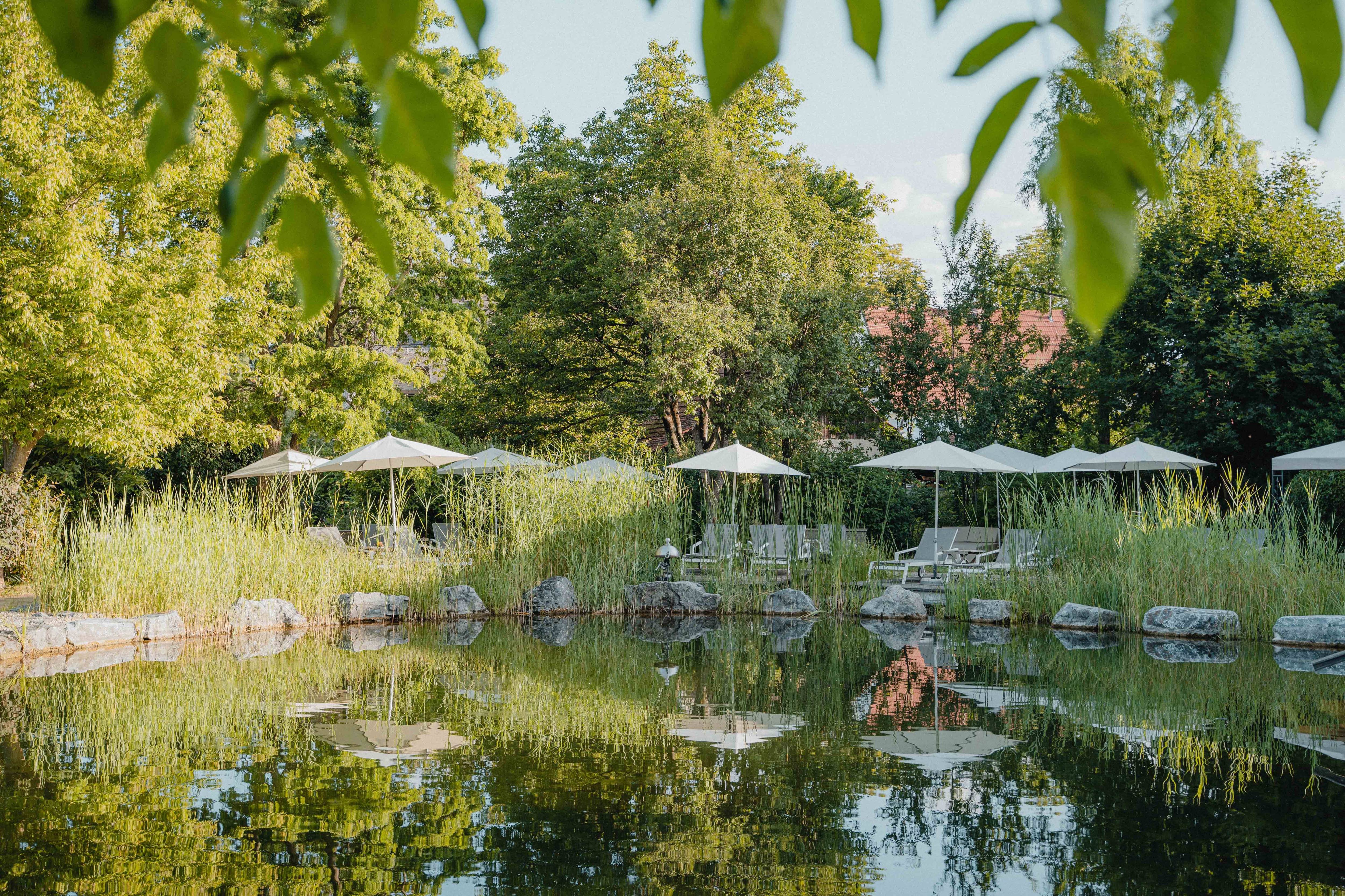 Wellness im Garten-Hotel