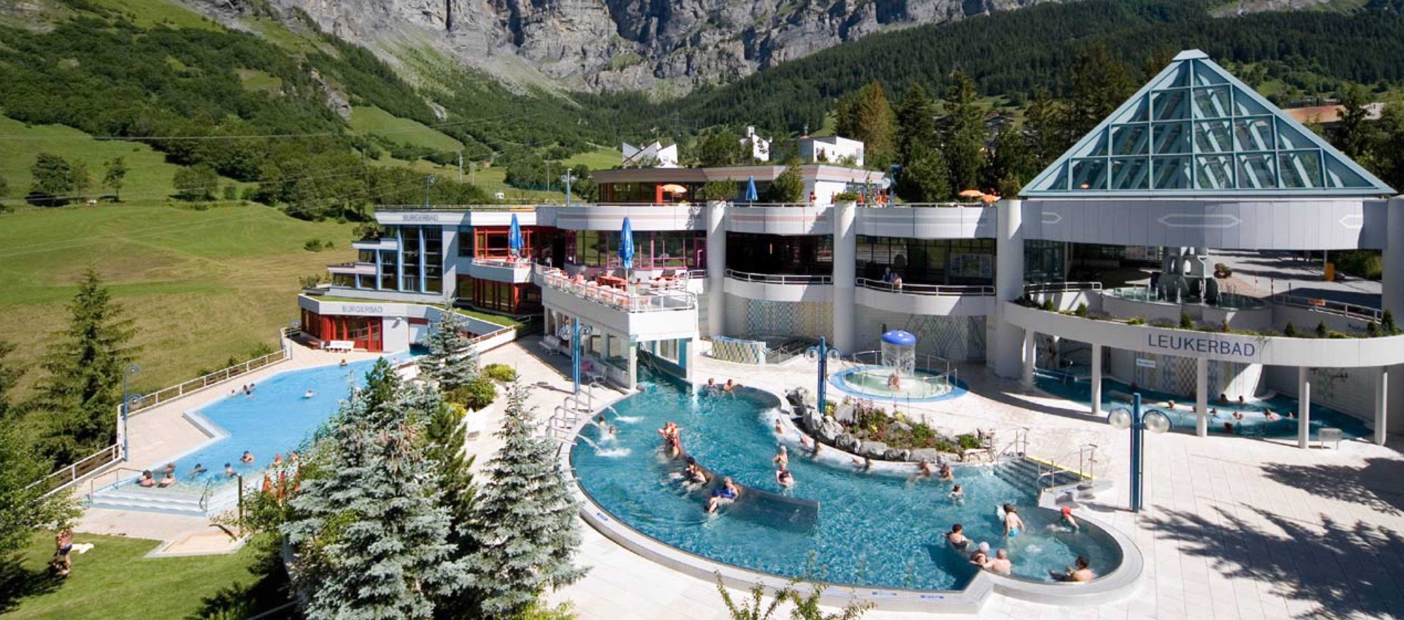 Wellness in der Leukerbad Therme