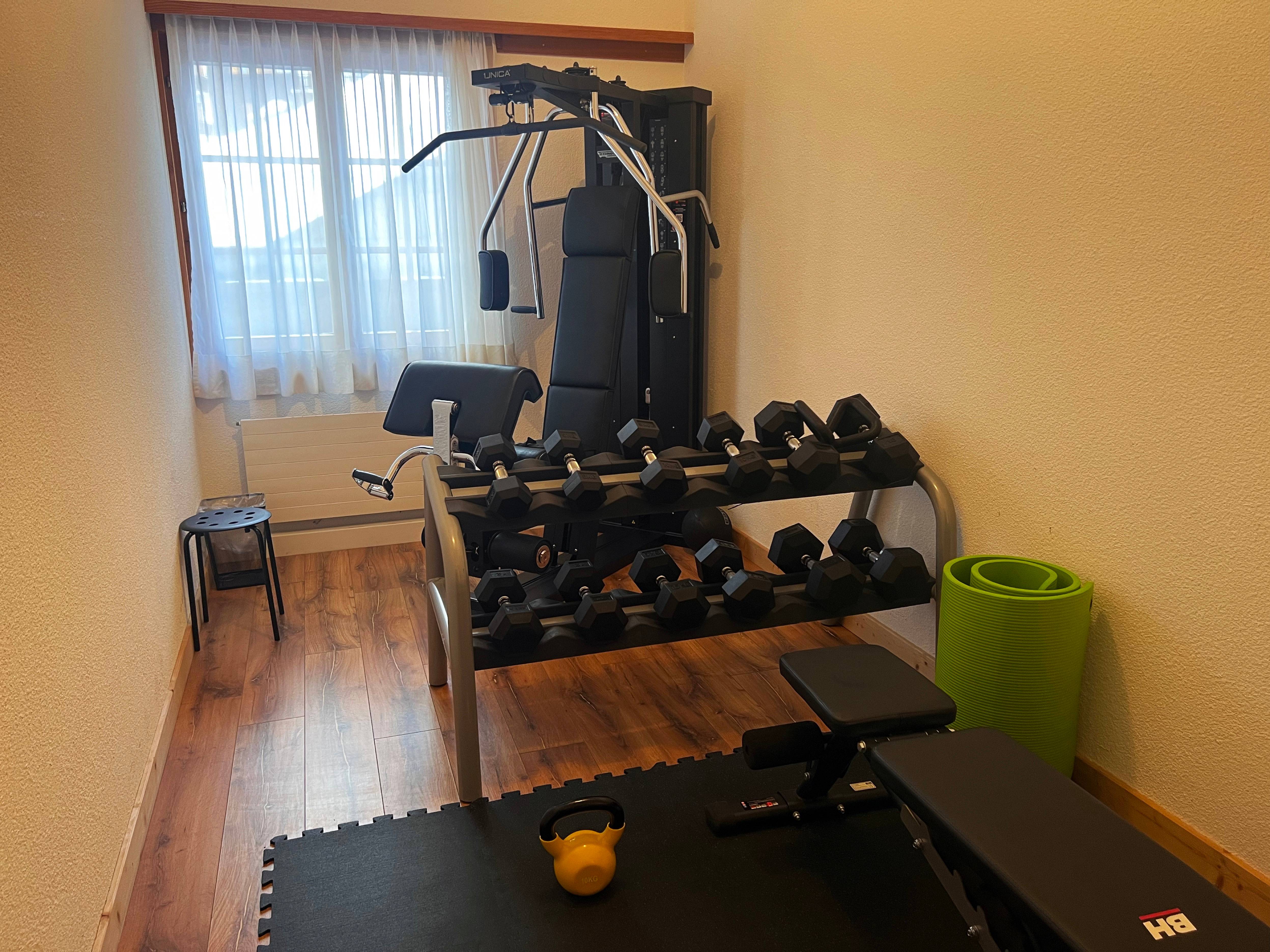 Wellness- und Fitnessbereich