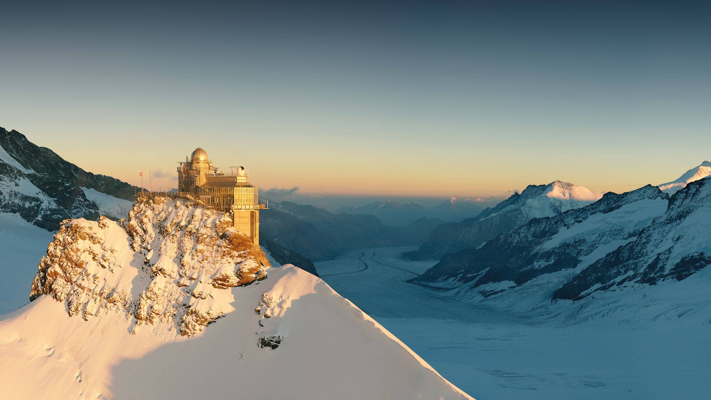 Jungfraujoch mit Sphinx