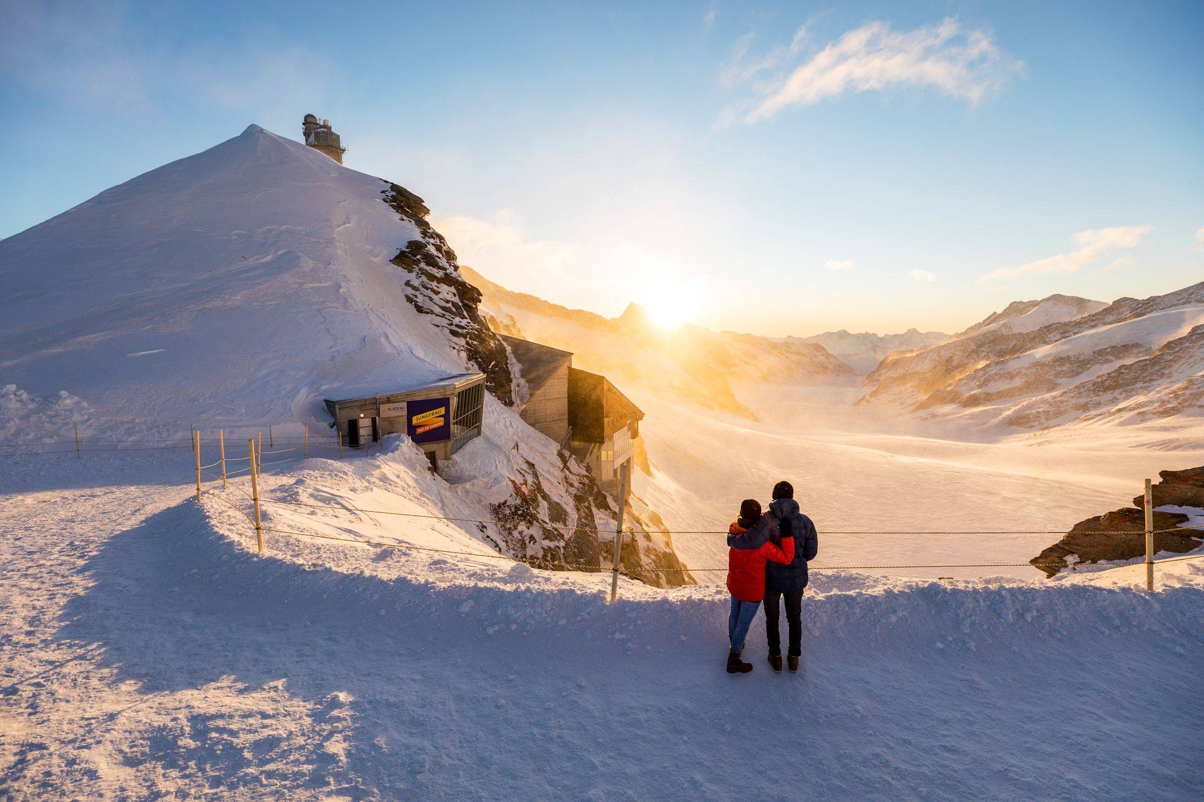 Jungfraujoch - la magie des Alpes