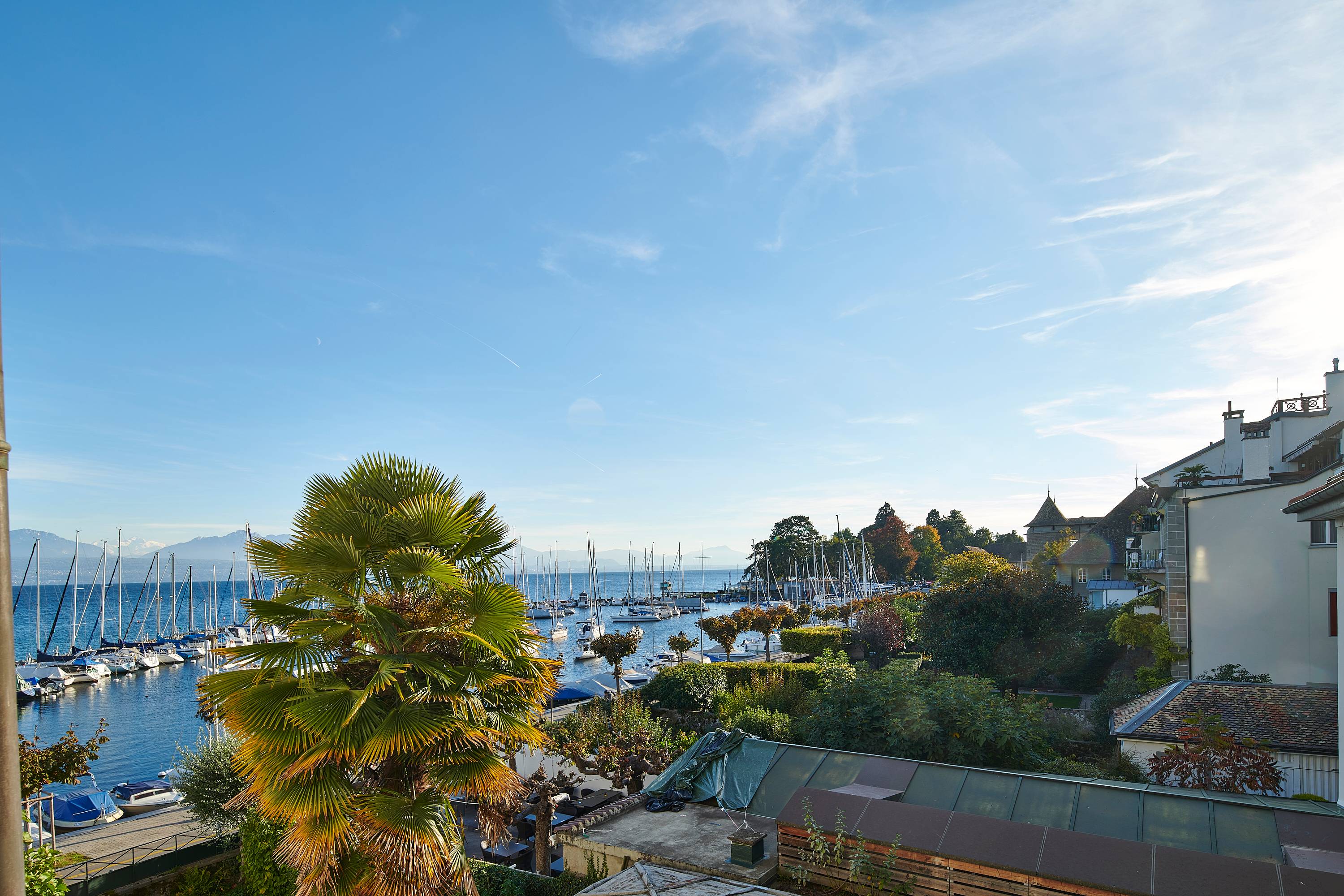 Moments romantiques au bord du lac à Morges