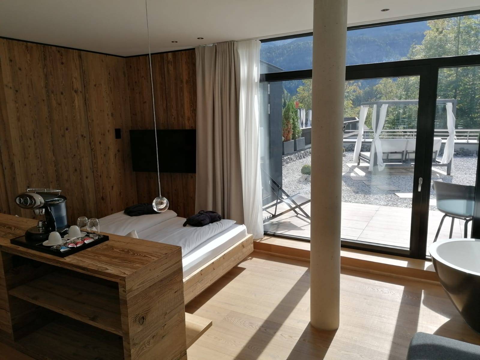 SPA-Nest mit eigener Sauna / Panoramablick zur Sonnenseite mit Terrasse