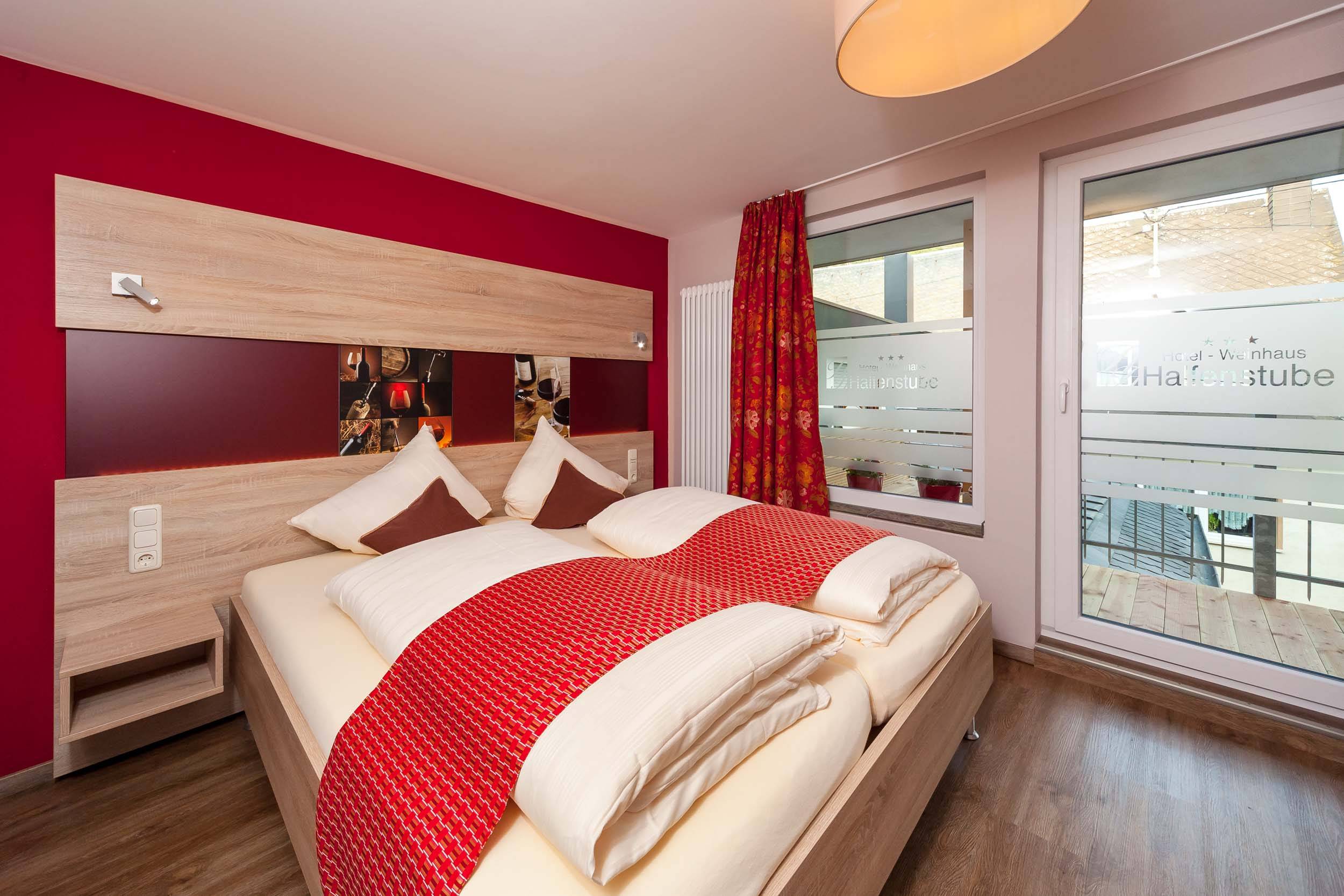 chambre double avec vue Moselle & balcon